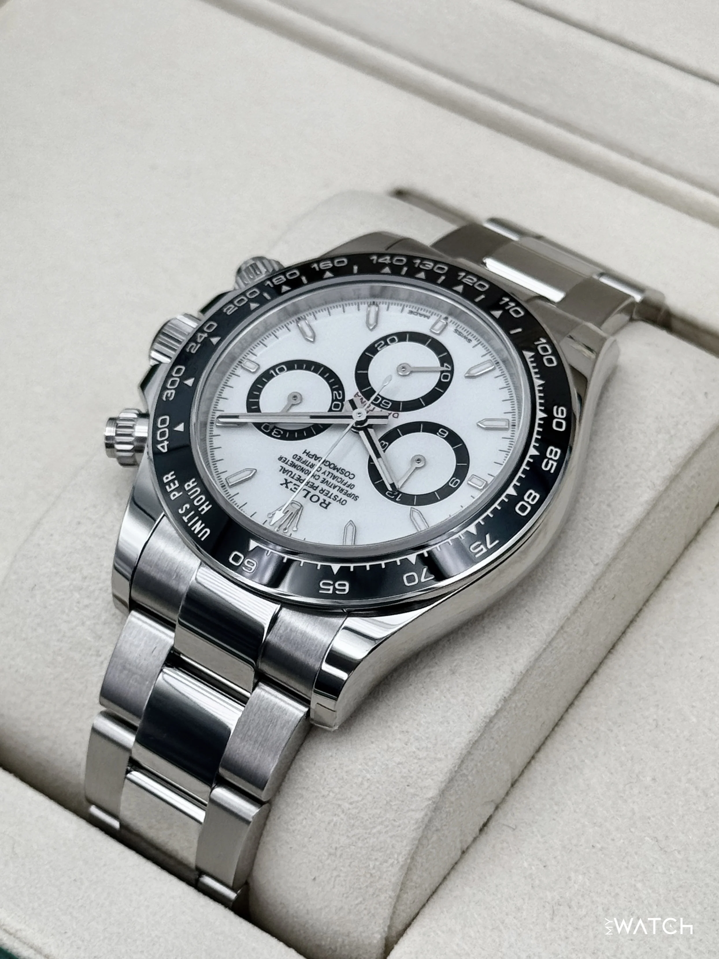 NEW 2025 Rolex Daytona 40mm 126500LN Stainless Steel Panda Dial - Image 7