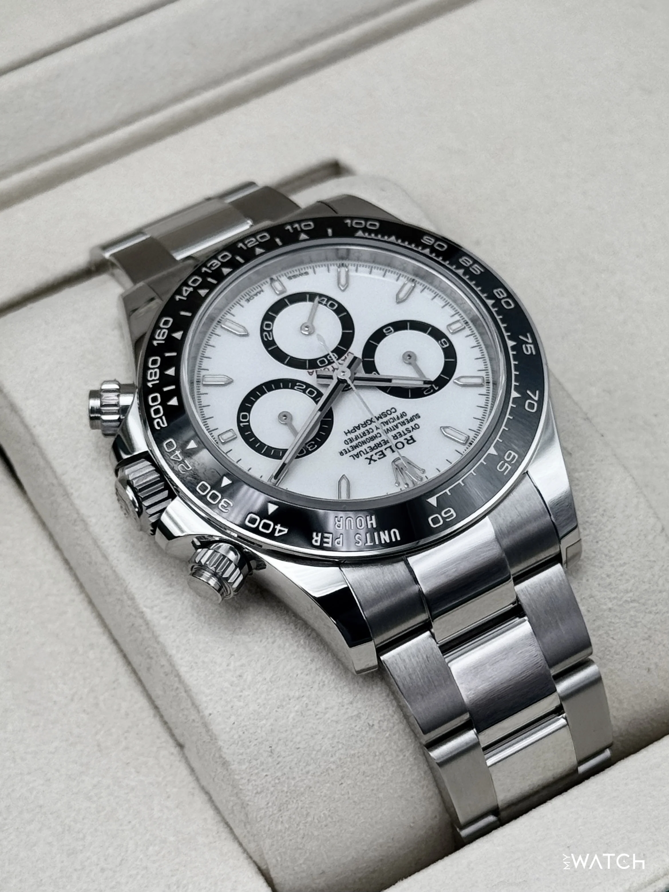 NEW 2025 Rolex Daytona 40mm 126500LN Stainless Steel Panda Dial - Image 8