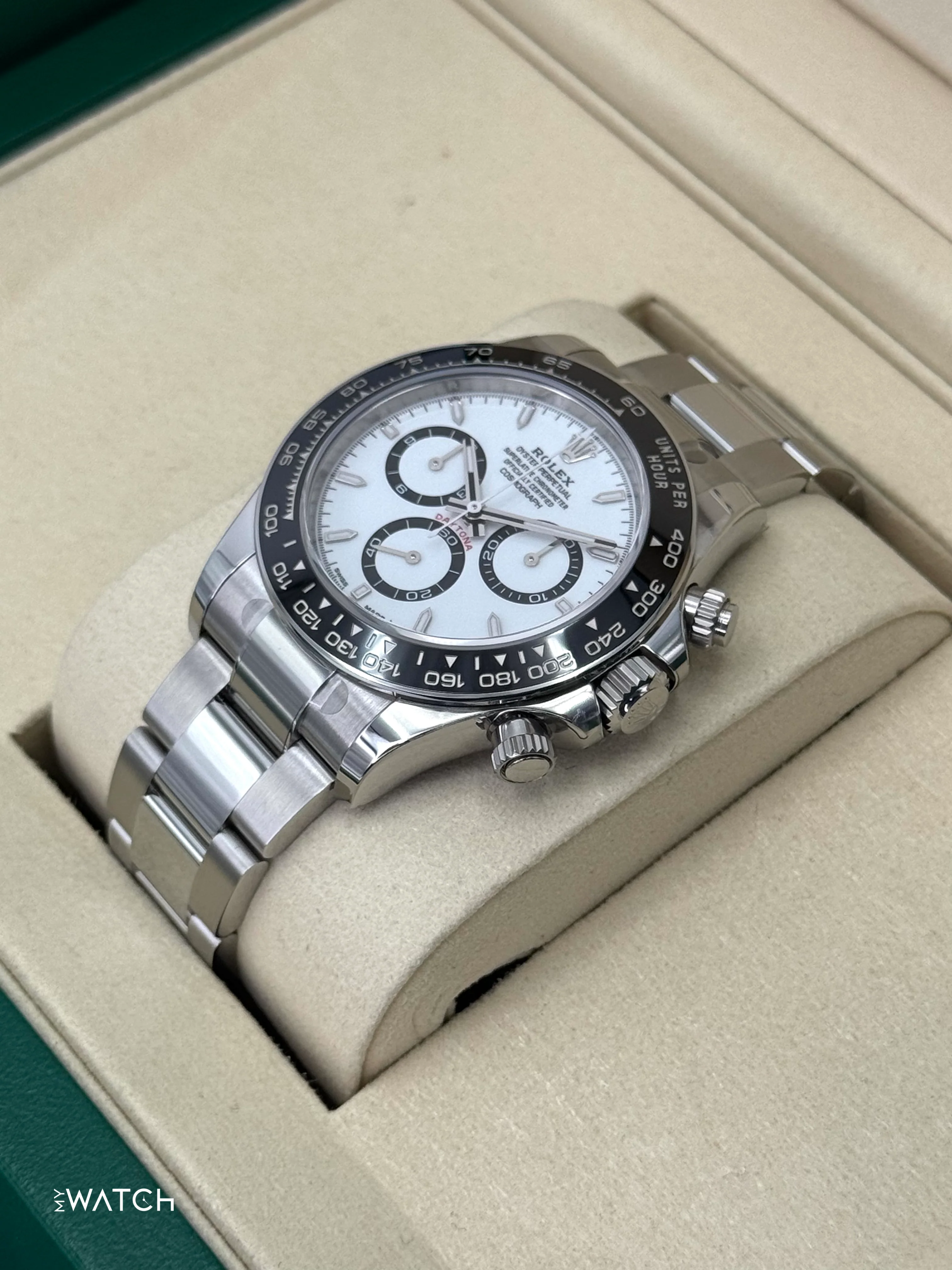 NEW 2025 Rolex Daytona 40mm 126500LN Stainless Steel Panda Dial (STICKERED) - Image 4