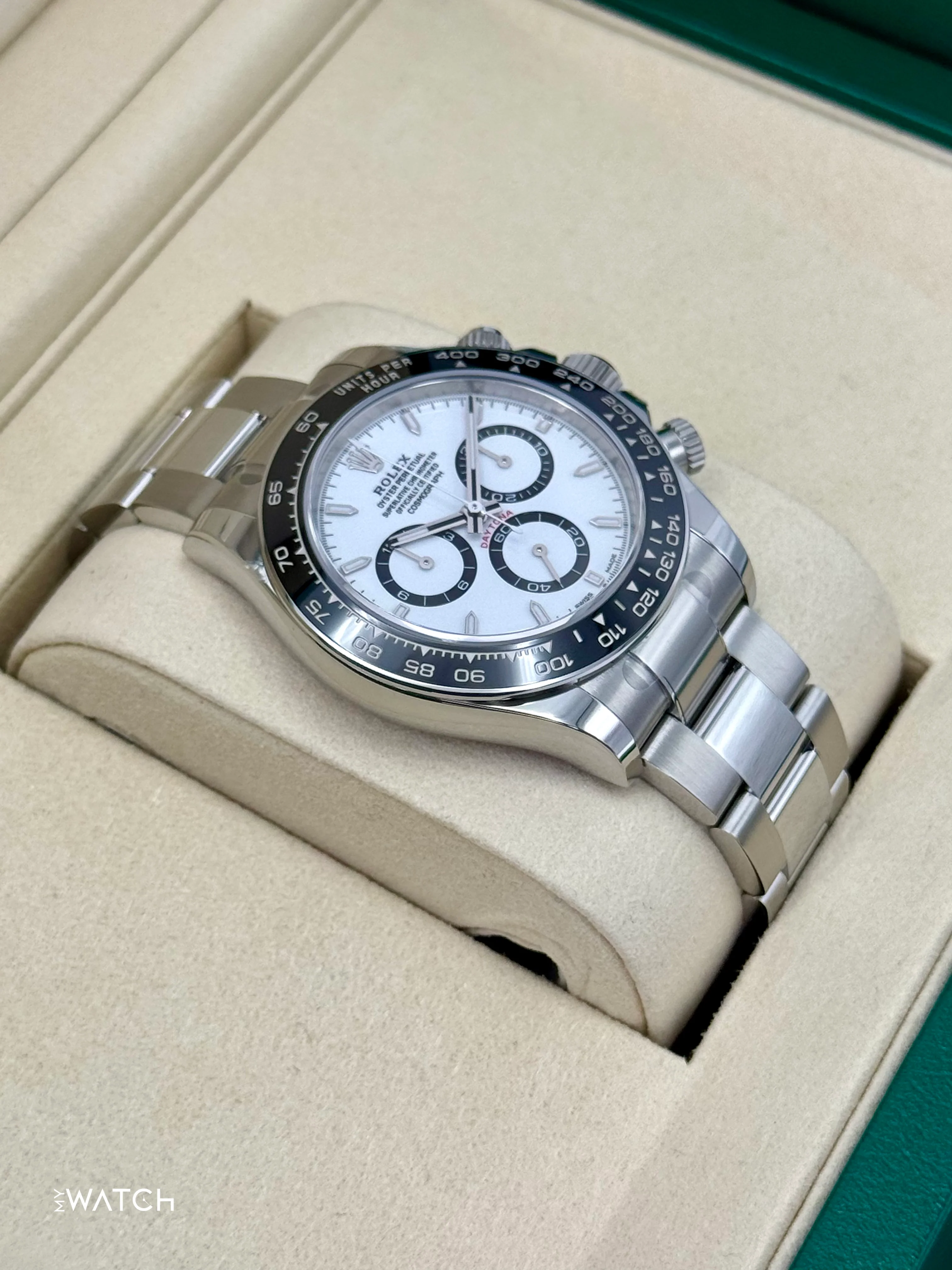 NEW 2025 Rolex Daytona 40mm 126500LN Stainless Steel Panda Dial (STICKERED) - Image 5
