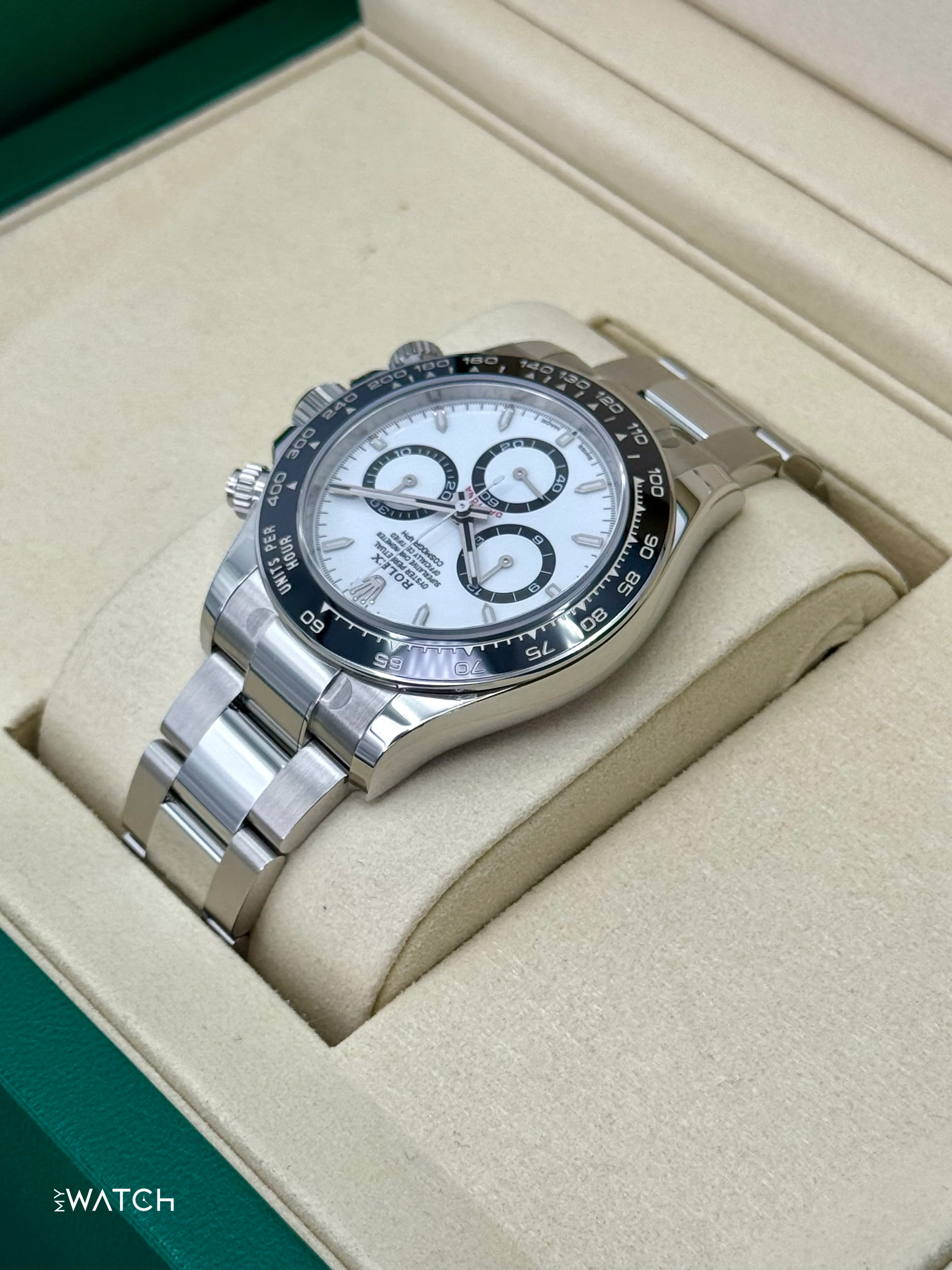 NEW 2025 Rolex Daytona 40mm 126500LN Stainless Steel Panda Dial (STICKERED) - Image 6
