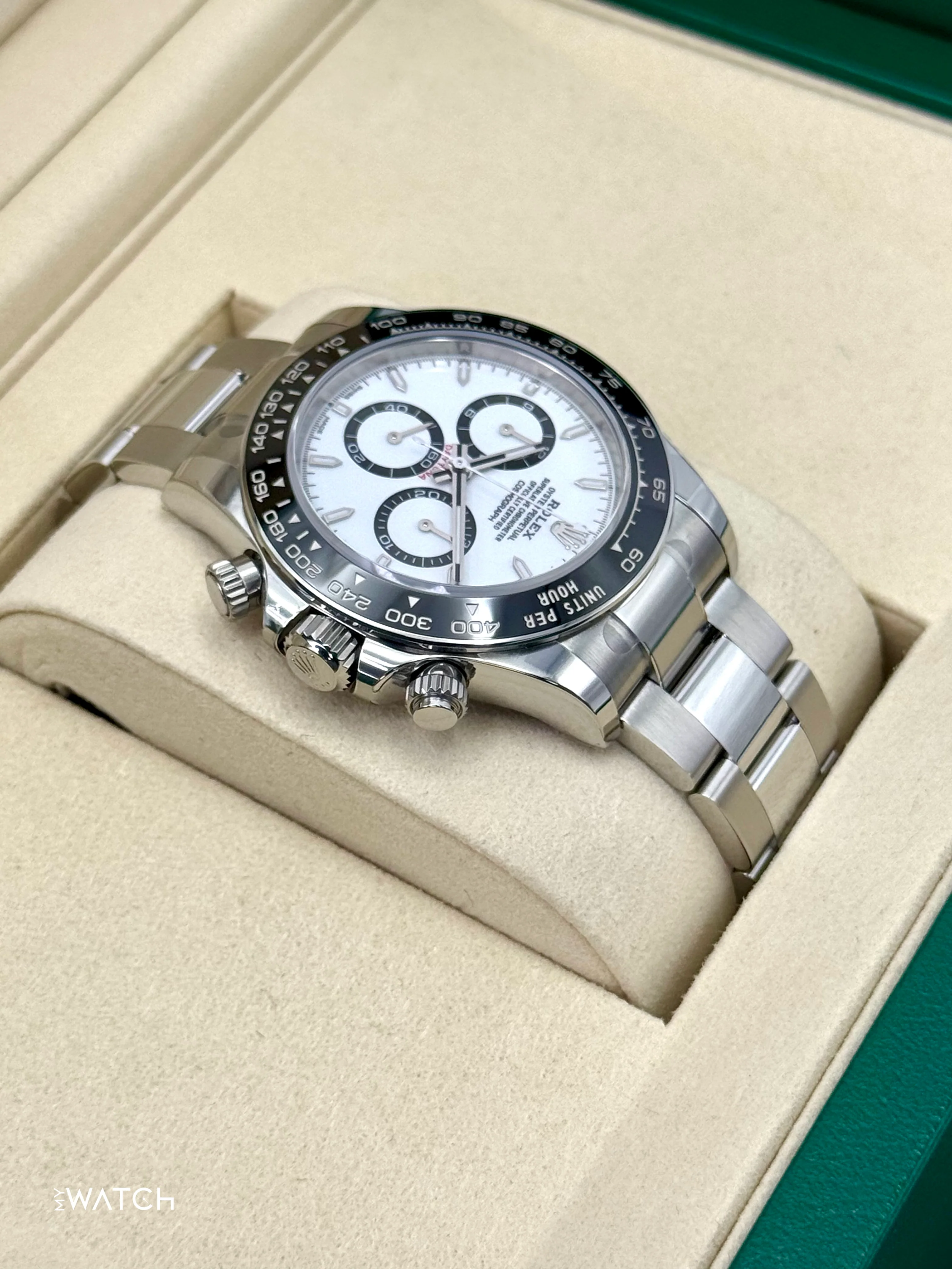 NEW 2025 Rolex Daytona 40mm 126500LN Stainless Steel Panda Dial (STICKERED) - Image 7