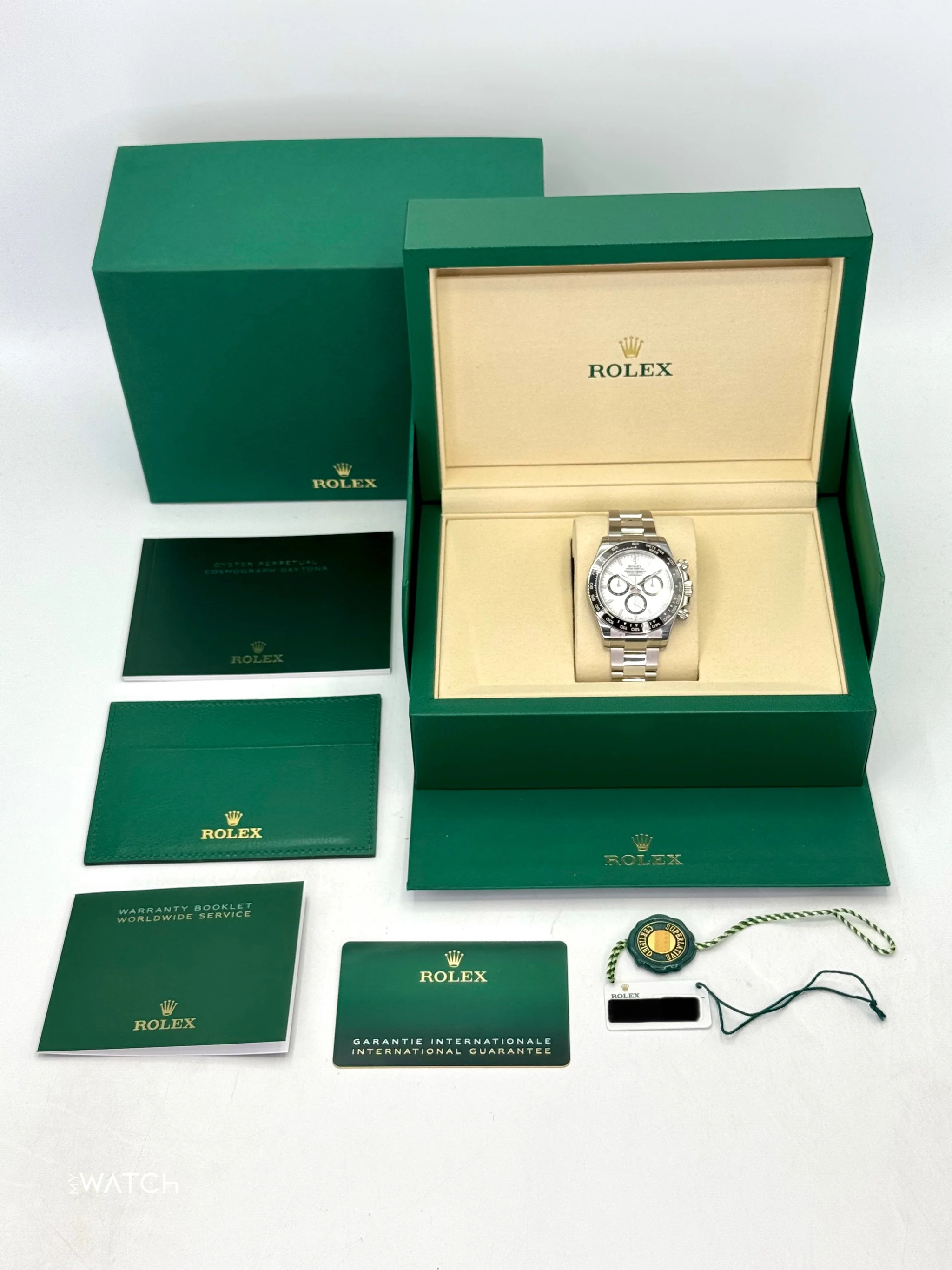 NEW 2025 Rolex Daytona 40mm 126500LN Stainless Steel Panda Dial (STICKERED) - Image 10