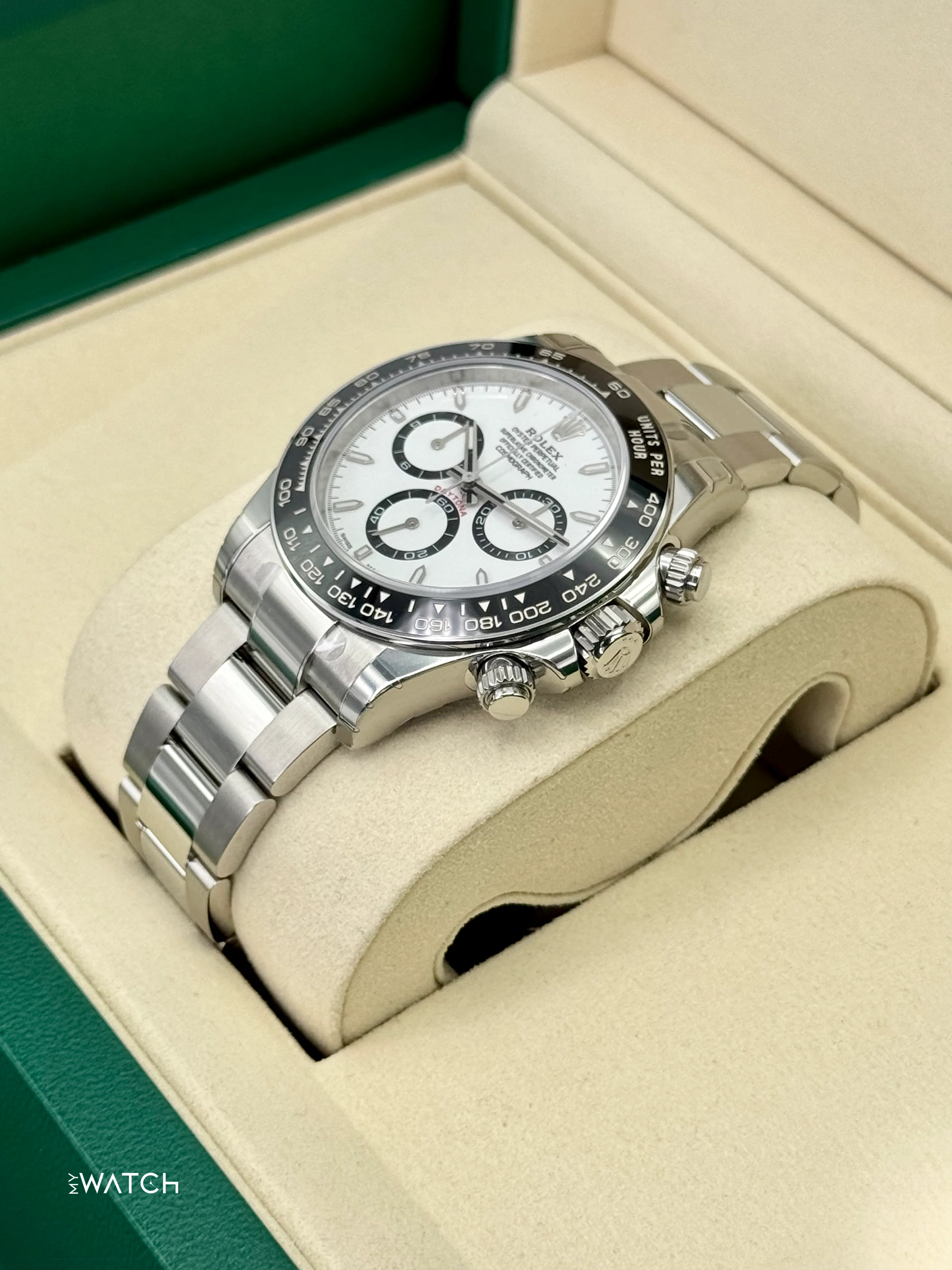 NEW 2025 Rolex Daytona 40mm 126500LN Stainless Steel Panda Dial (STICKERED) - Image 5