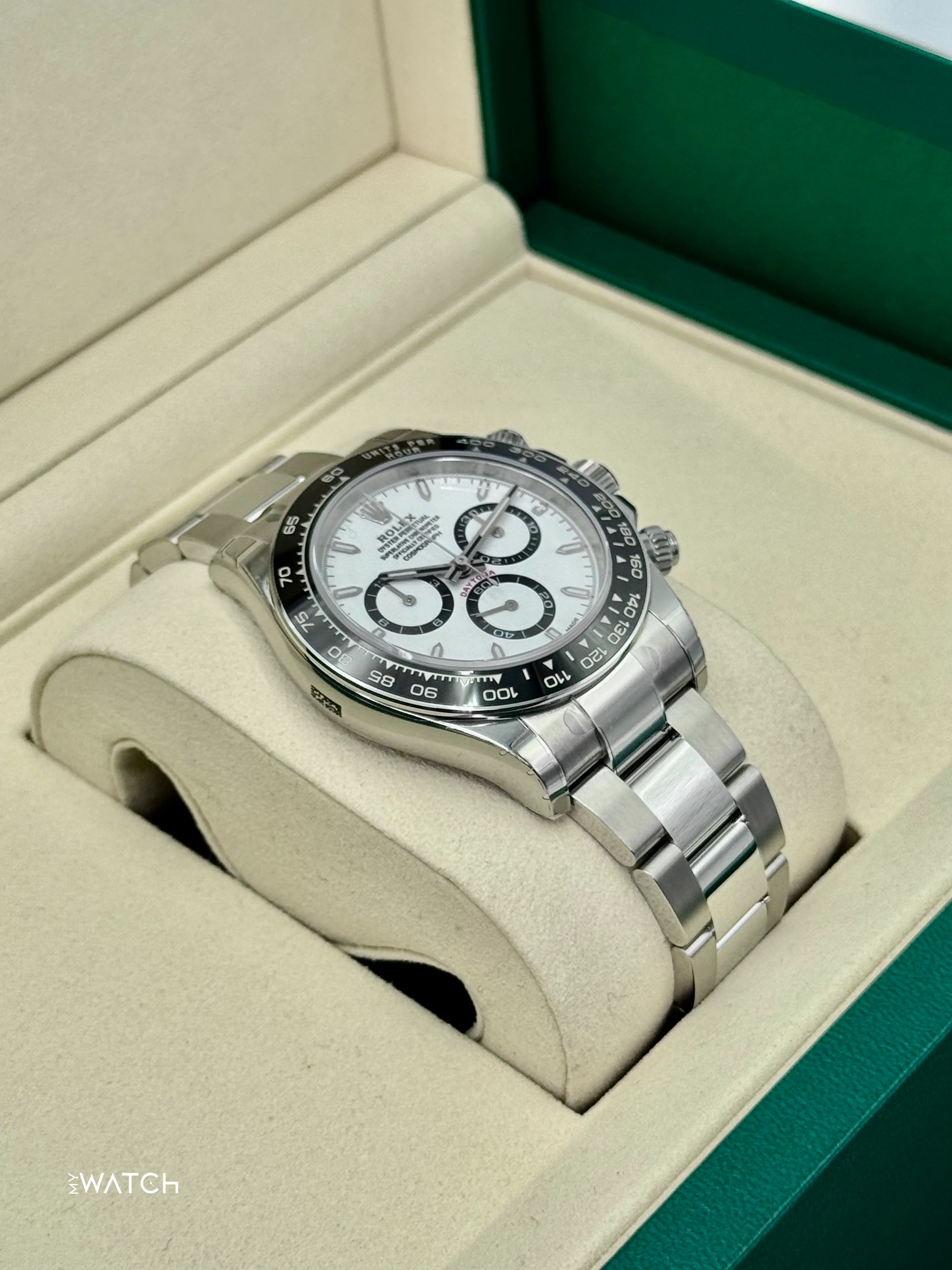 NEW 2025 Rolex Daytona 40mm 126500LN Stainless Steel Panda Dial (STICKERED) - Image 6