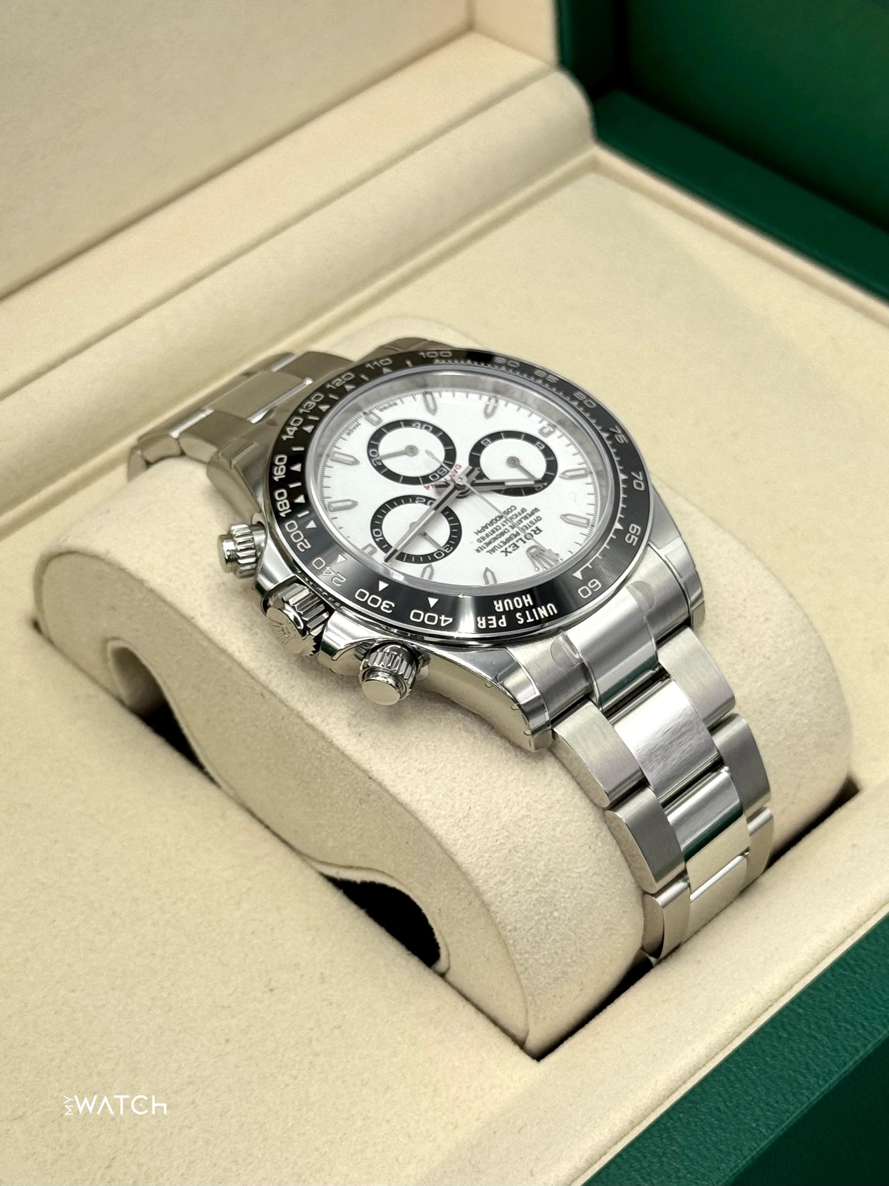 NEW 2025 Rolex Daytona 40mm 126500LN Stainless Steel Panda Dial (STICKERED) - Image 8
