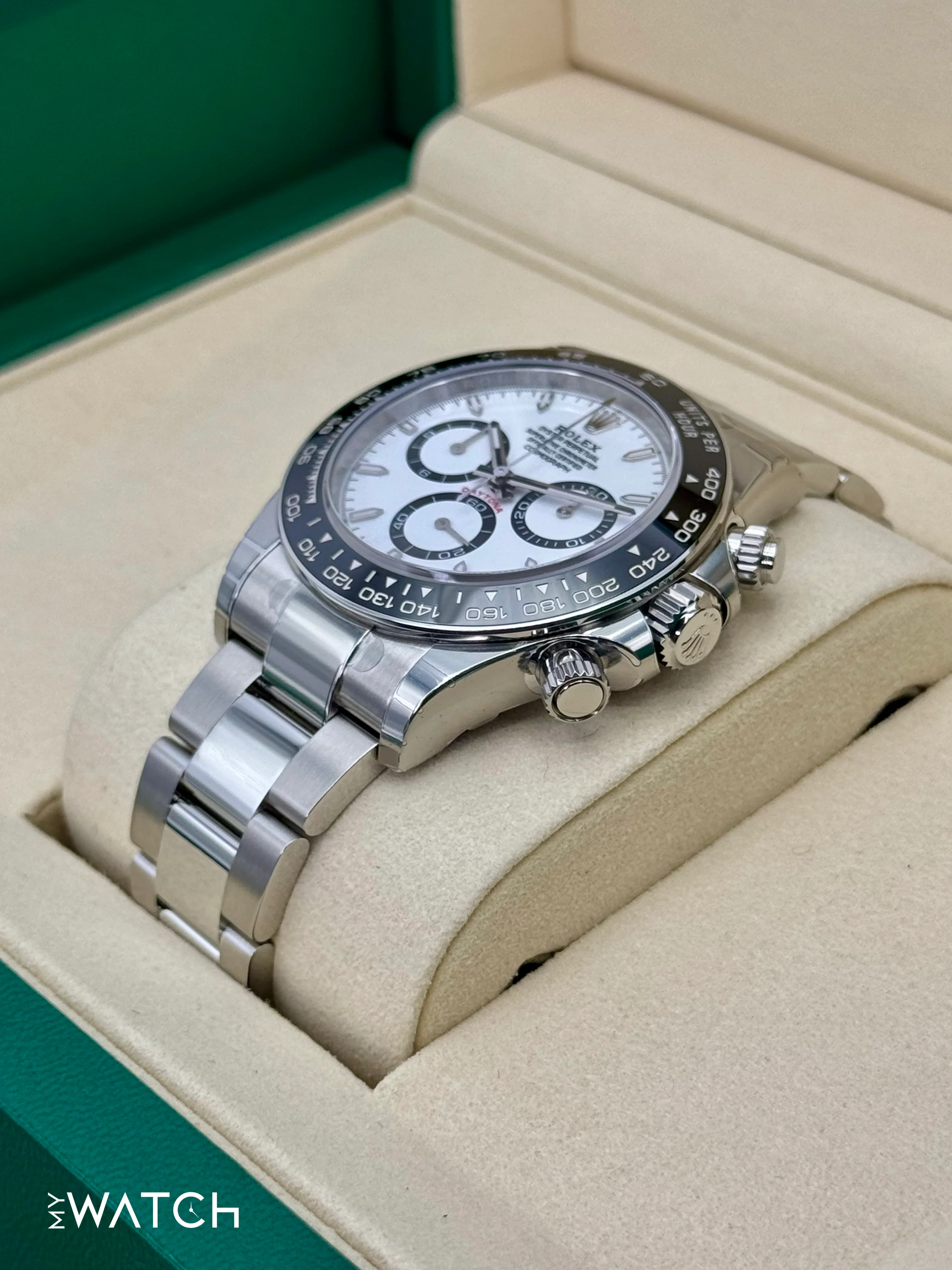 NEW 2025 Rolex Daytona 40mm 126500LN Stainless Steel Panda Dial (STICKERED) - Image 5