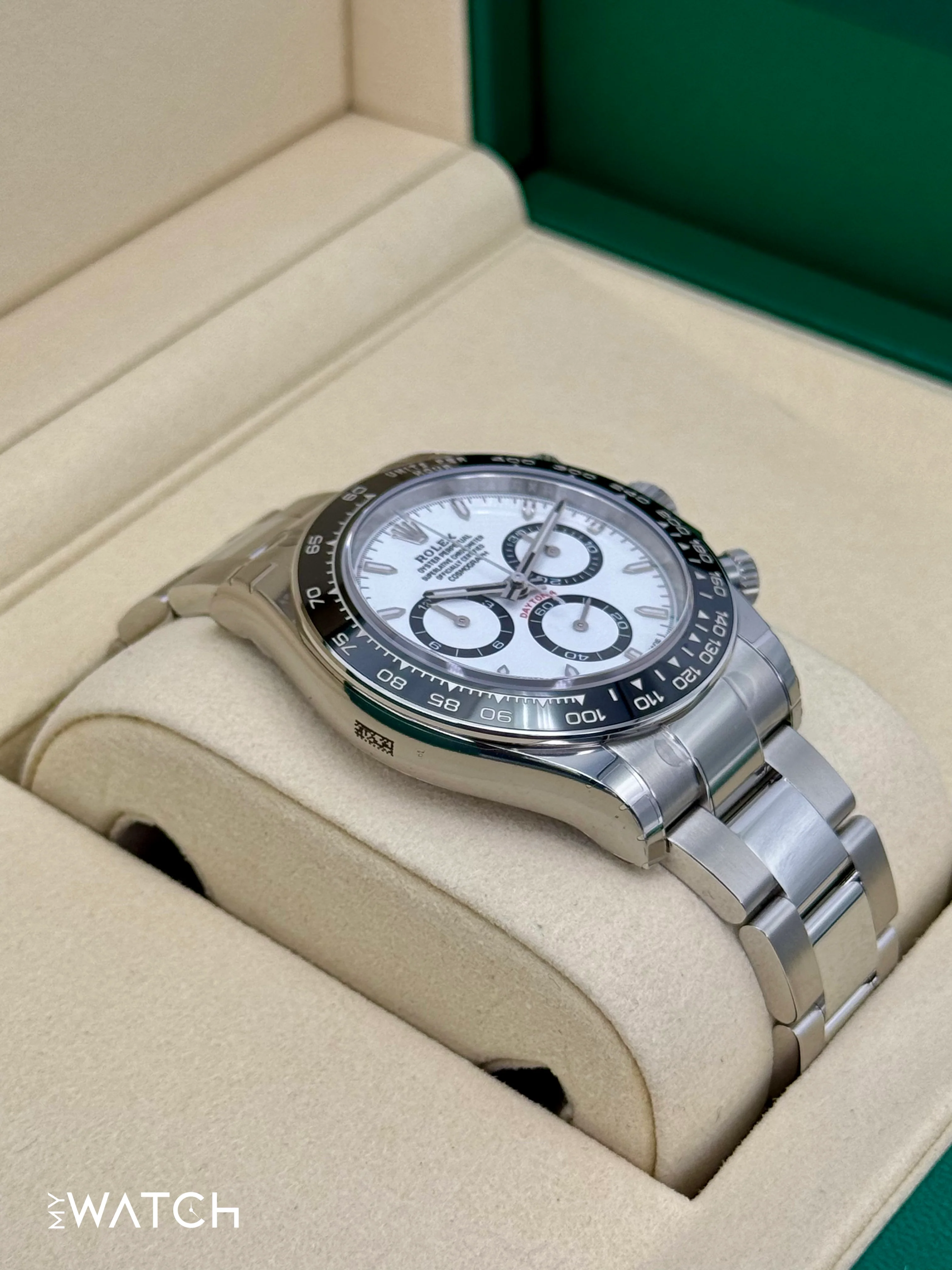 NEW 2025 Rolex Daytona 40mm 126500LN Stainless Steel Panda Dial (STICKERED) - Image 6