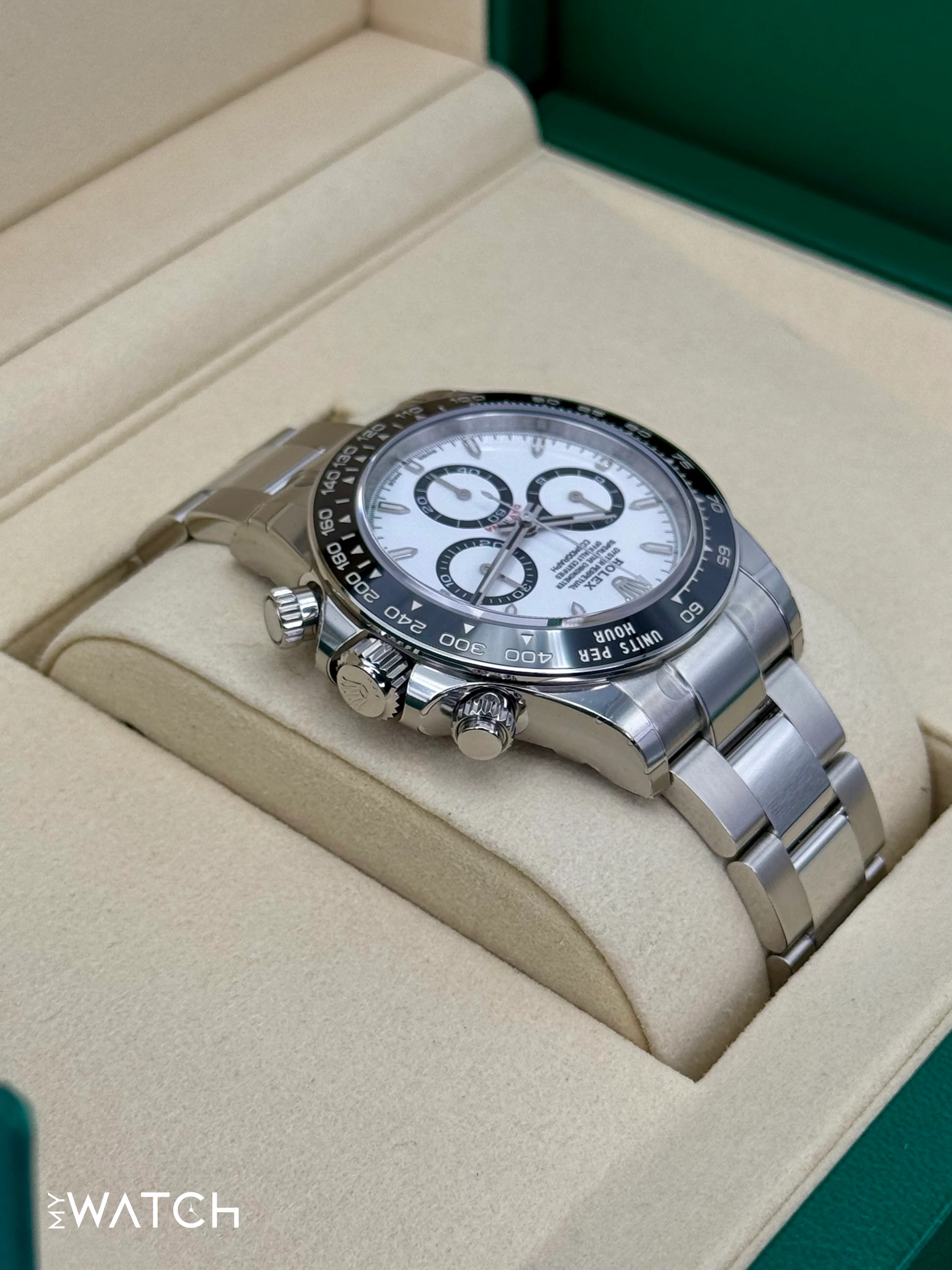 NEW 2025 Rolex Daytona 40mm 126500LN Stainless Steel Panda Dial (STICKERED) - Image 8