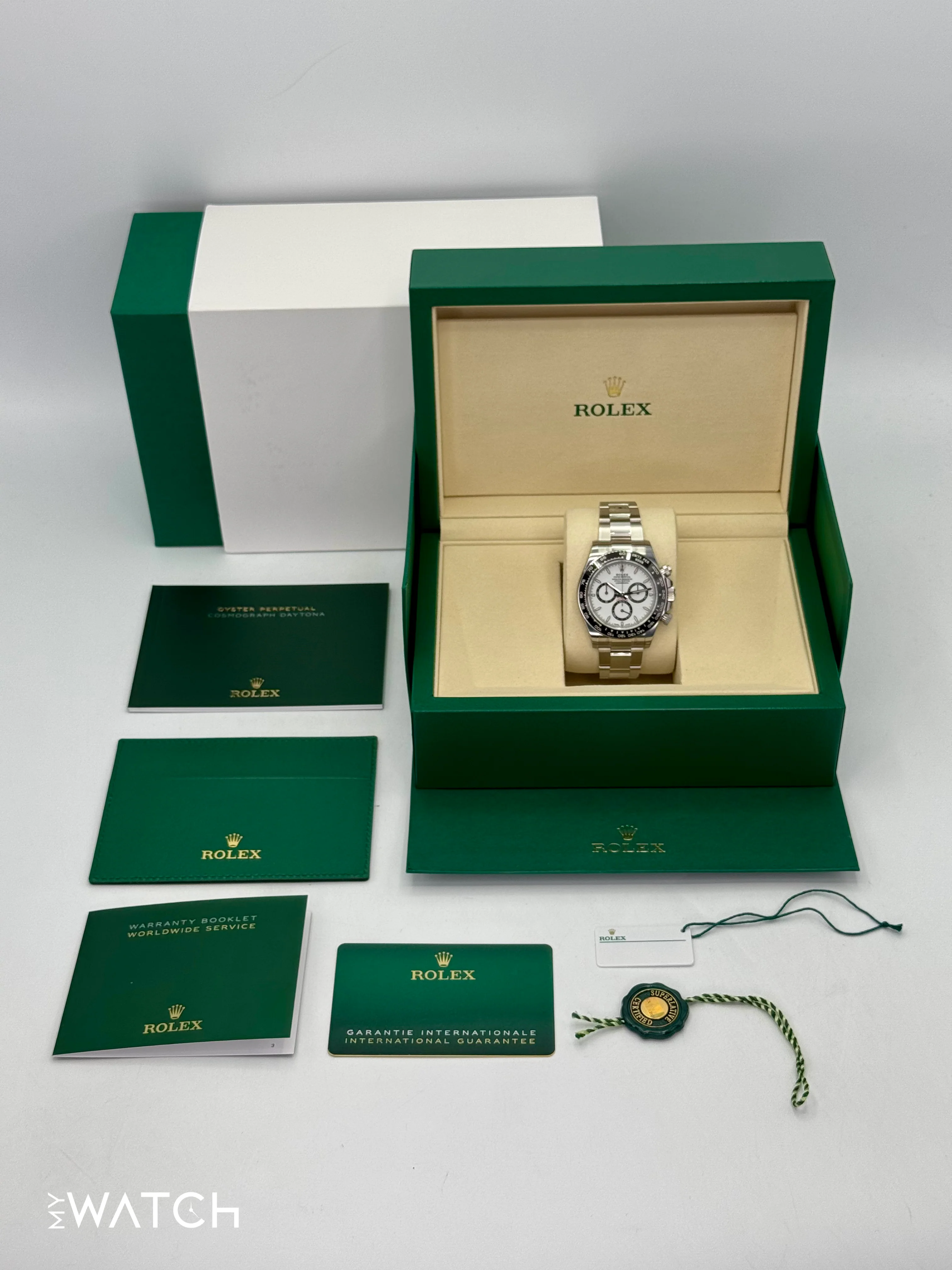 NEW 2025 Rolex Daytona 40mm 126500LN Stainless Steel Panda Dial (STICKERED) - Image 9