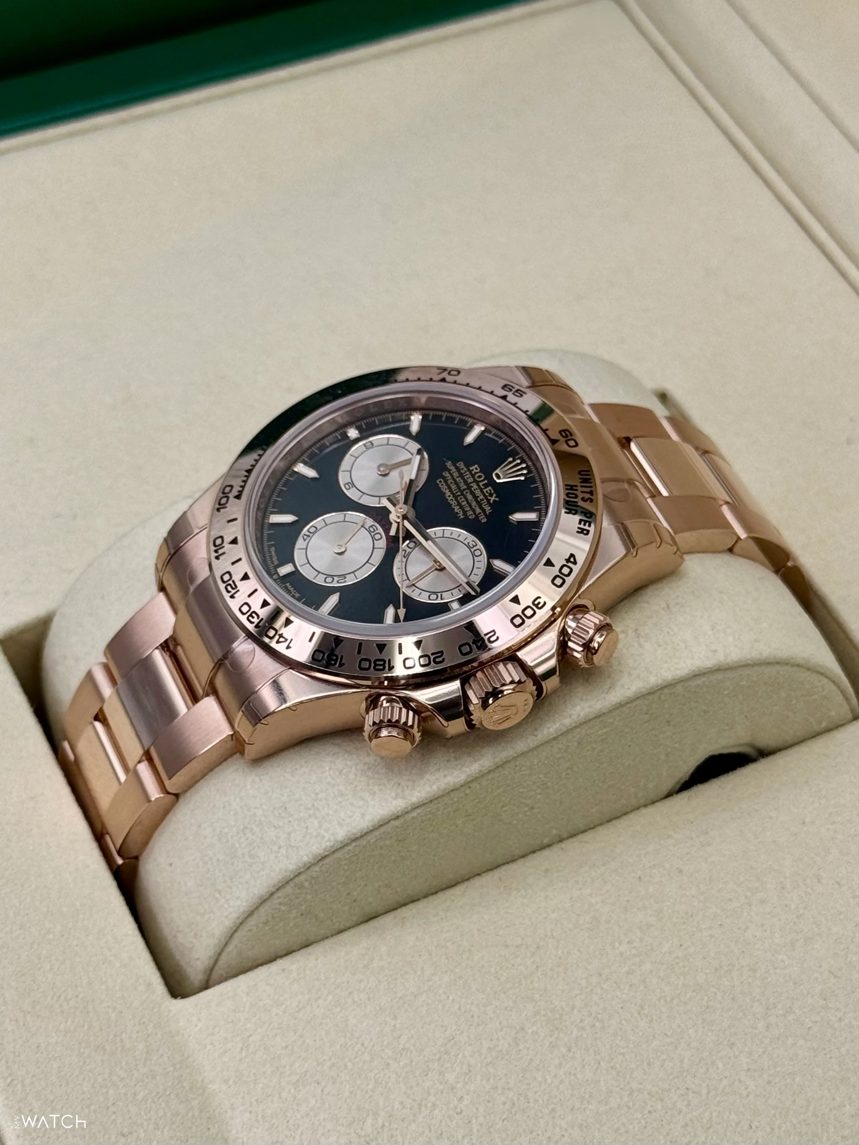 NEW 2025 Rolex Daytona 40mm 126505 Rose Gold Black Dial (STICKERED) - Image 5