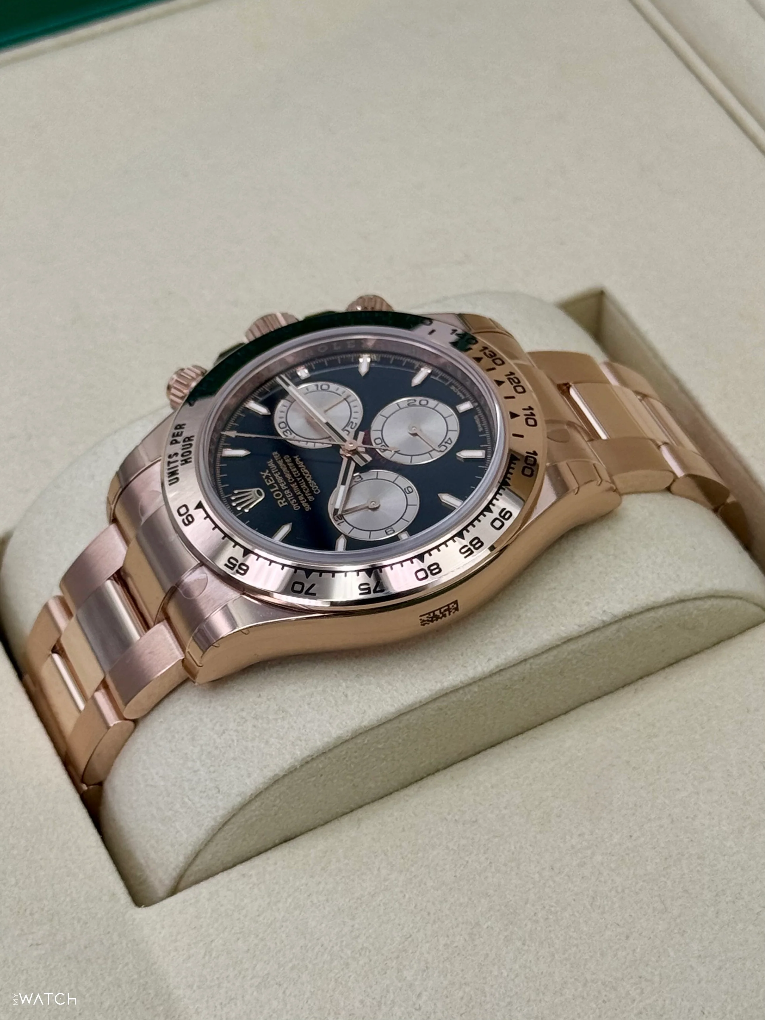 NEW 2025 Rolex Daytona 40mm 126505 Rose Gold Black Dial (STICKERED) - Image 7