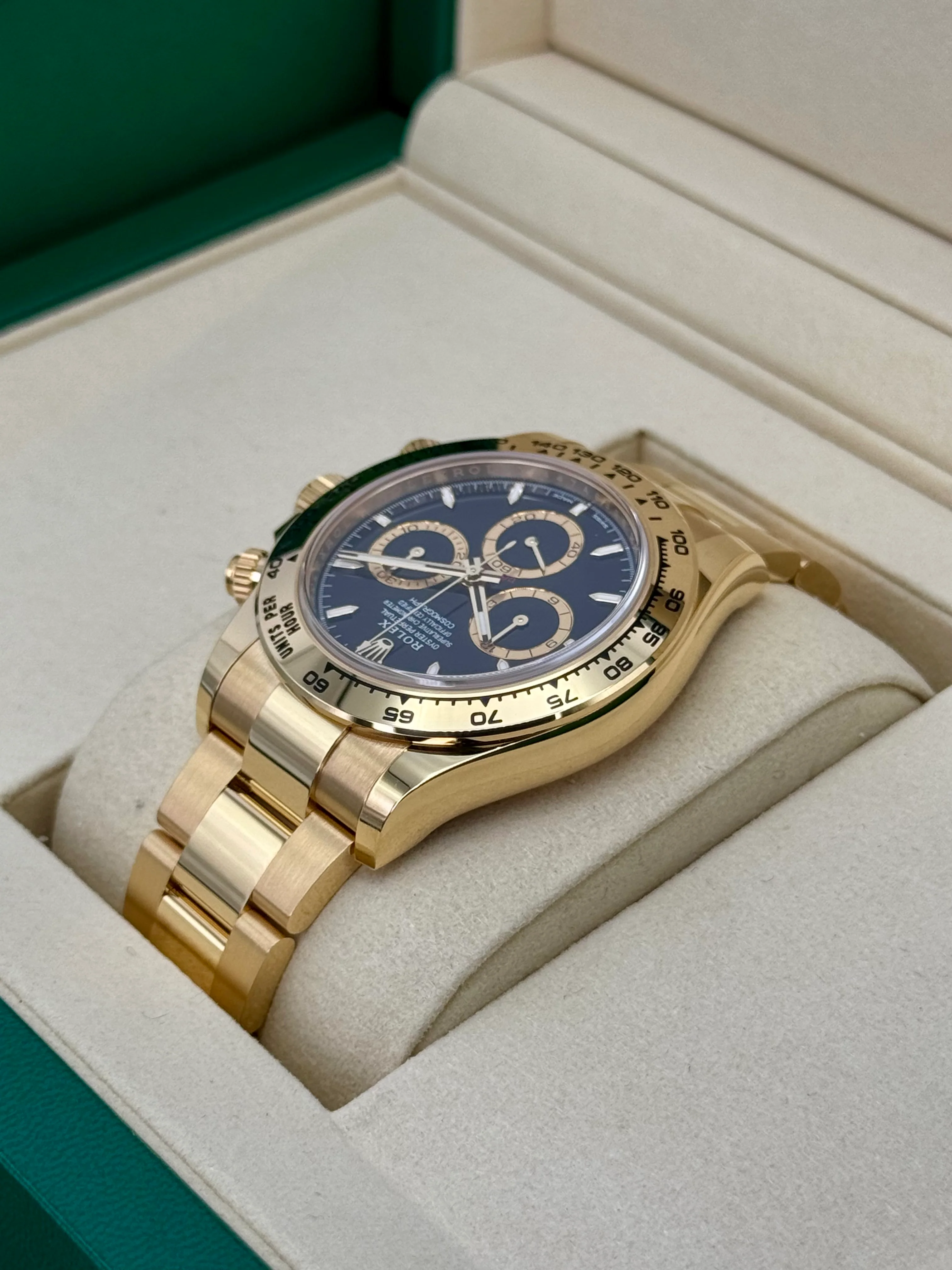 NEW 2025 Rolex Daytona 40mm 126508 18K Yellow Gold Black Dial - Image 7