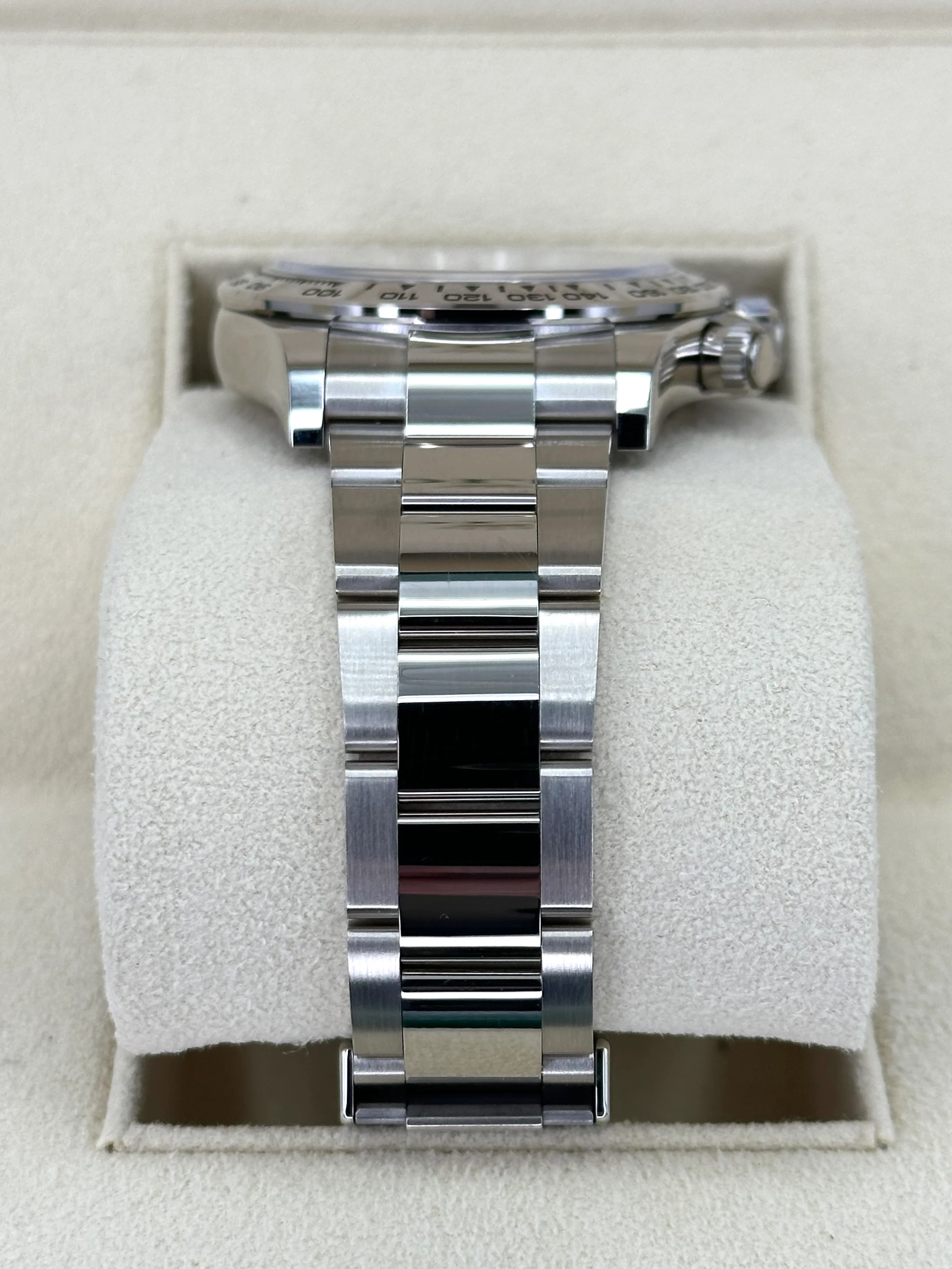 NEW 2025 Rolex Daytona 40mm 126509 White Gold Silver Ghost Dial - Image 3