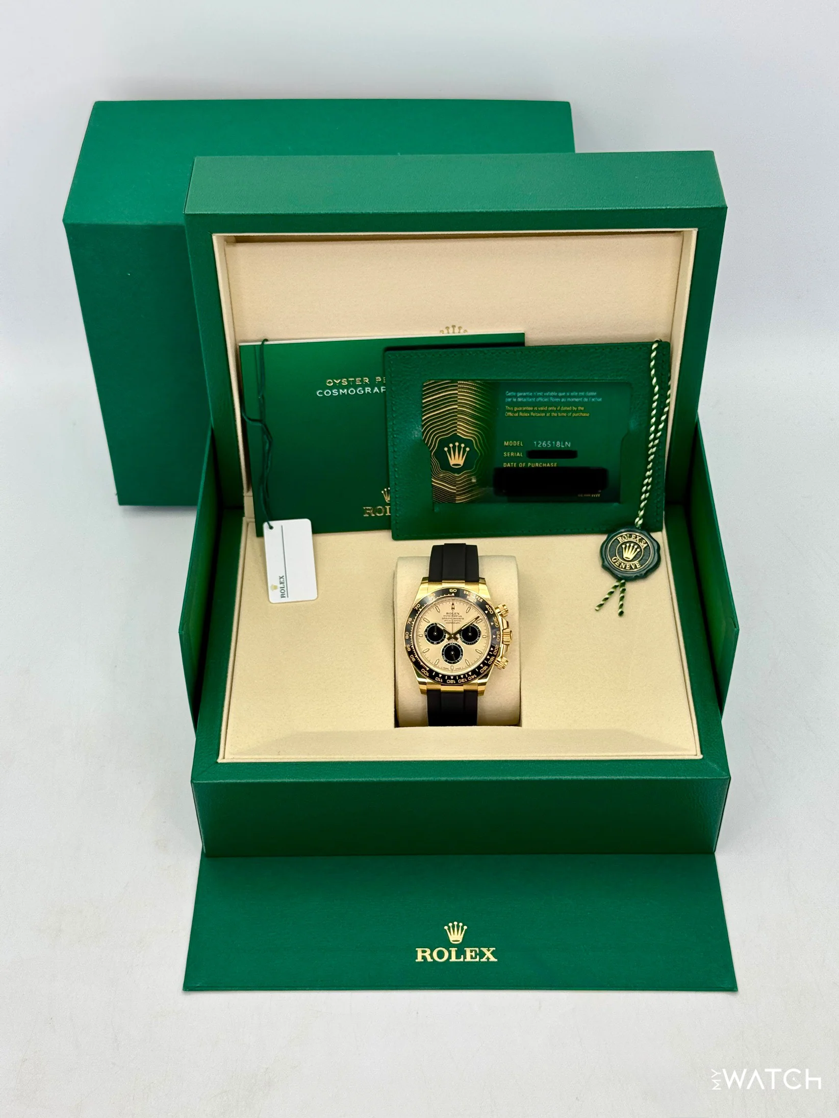 NEW 2025 Rolex Daytona 40mm 126518LN Yellow Gold Champagne Dial - Image 9