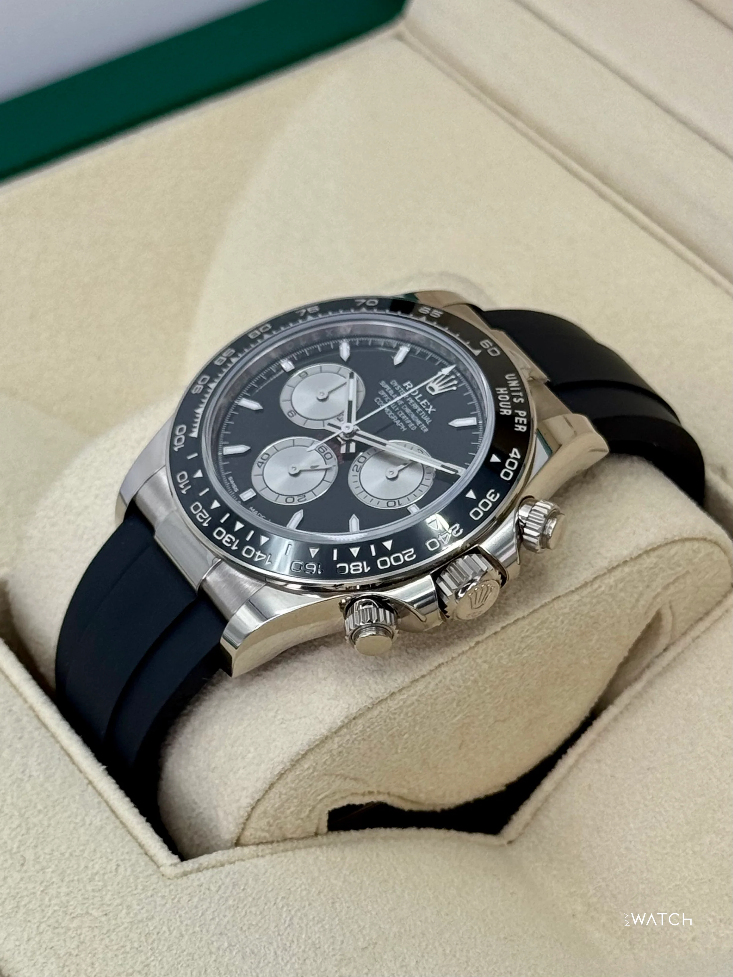 NEW 2025 Rolex Daytona "Baby Le Mans" 40mm 126519LN White Gold Black Dial - Image 5