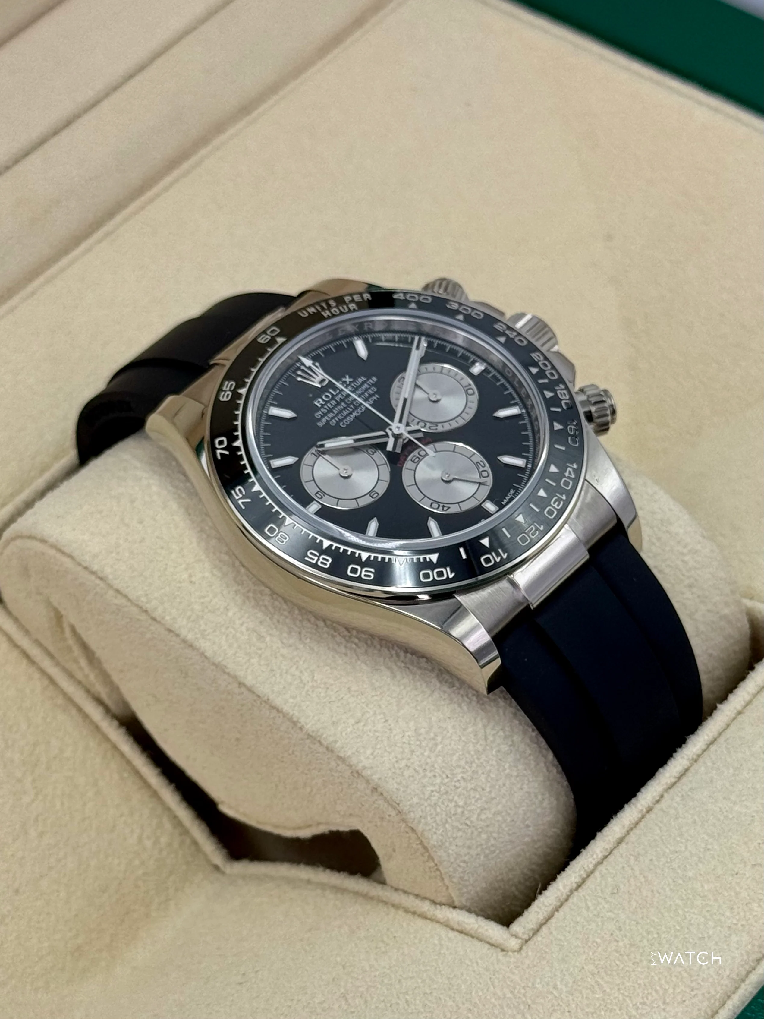 NEW 2025 Rolex Daytona "Baby Le Mans" 40mm 126519LN White Gold Black Dial - Image 6