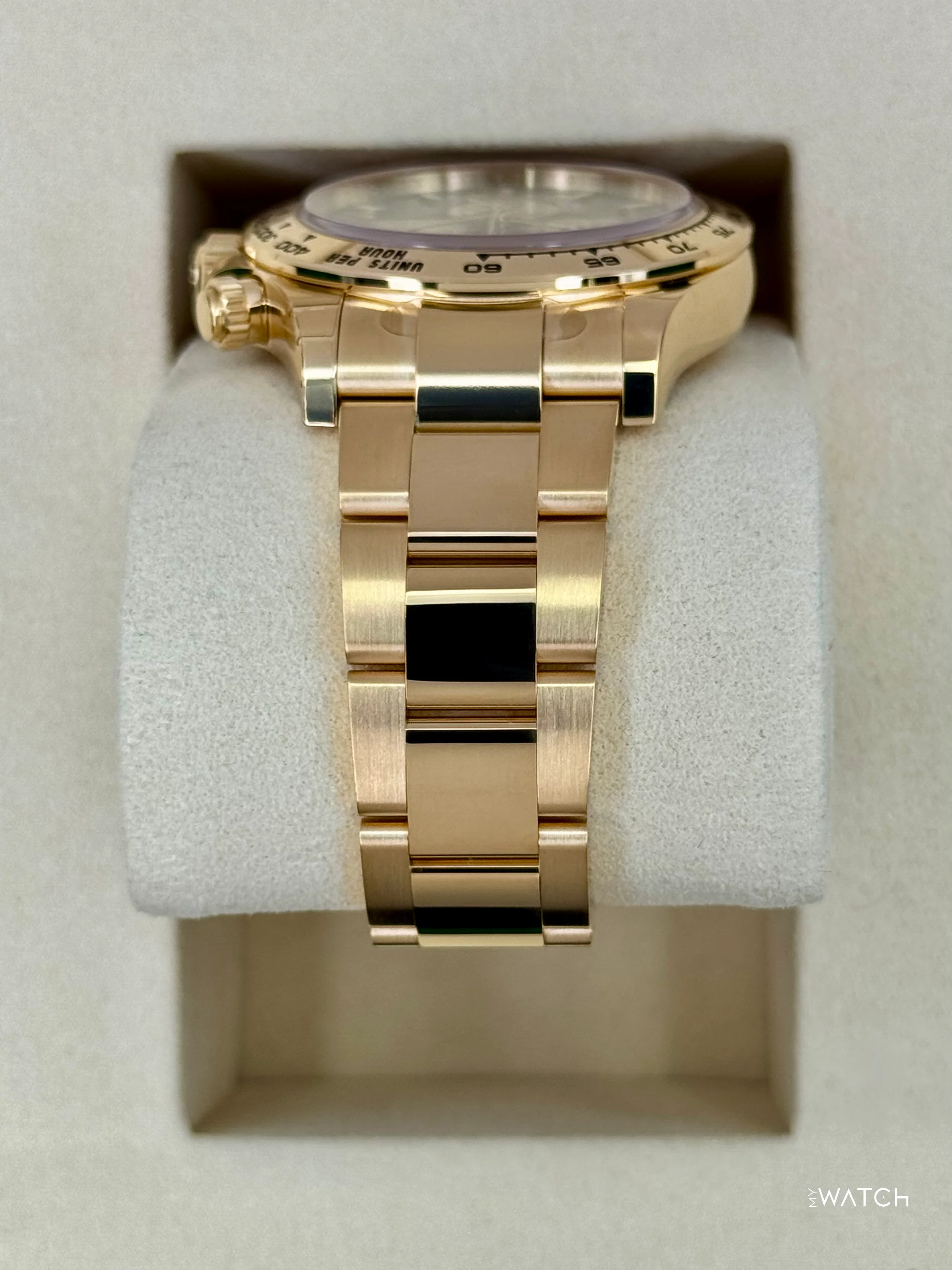 NEW 2025 Rolex Daytona "John Mayer" 40mm 126508 Yellow Gold Green Dial (STICKERED) - Image 4