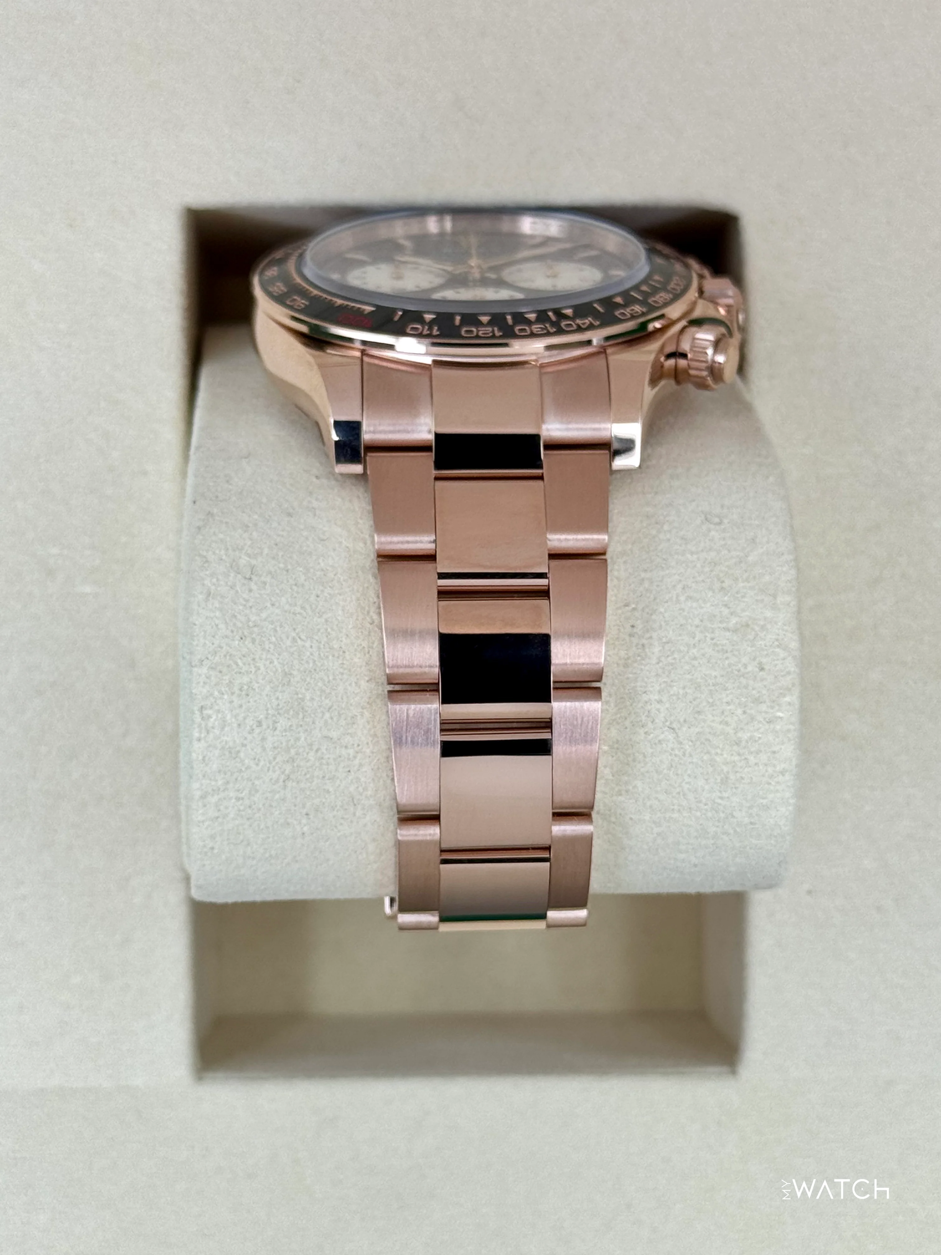 NEW 2025 Rolex Daytona "Le Mans" 40mm 126525LN Rose Gold Black Dial - Image 3