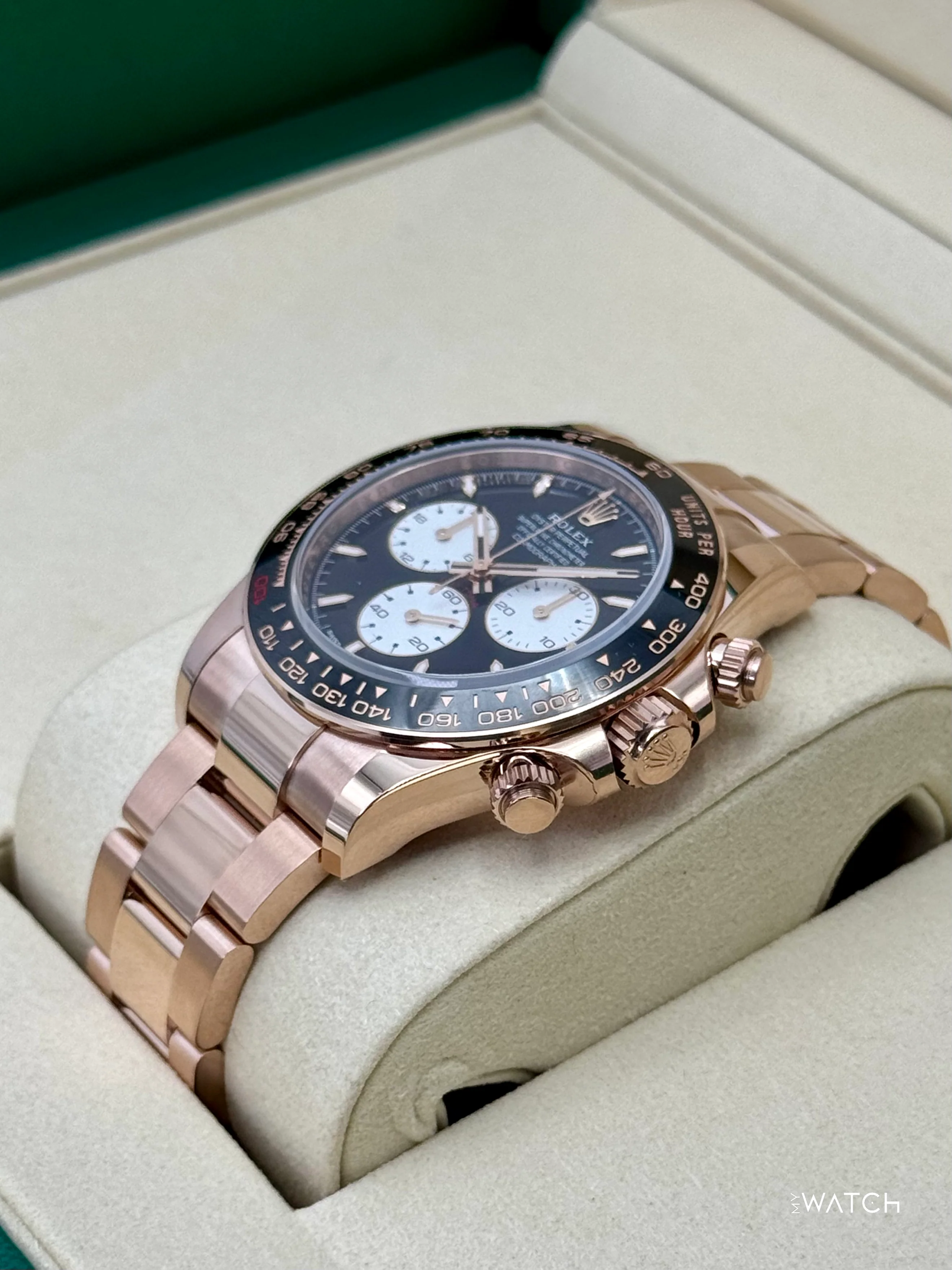 NEW 2025 Rolex Daytona "Le Mans" 40mm 126525LN Rose Gold Black Dial - Image 5