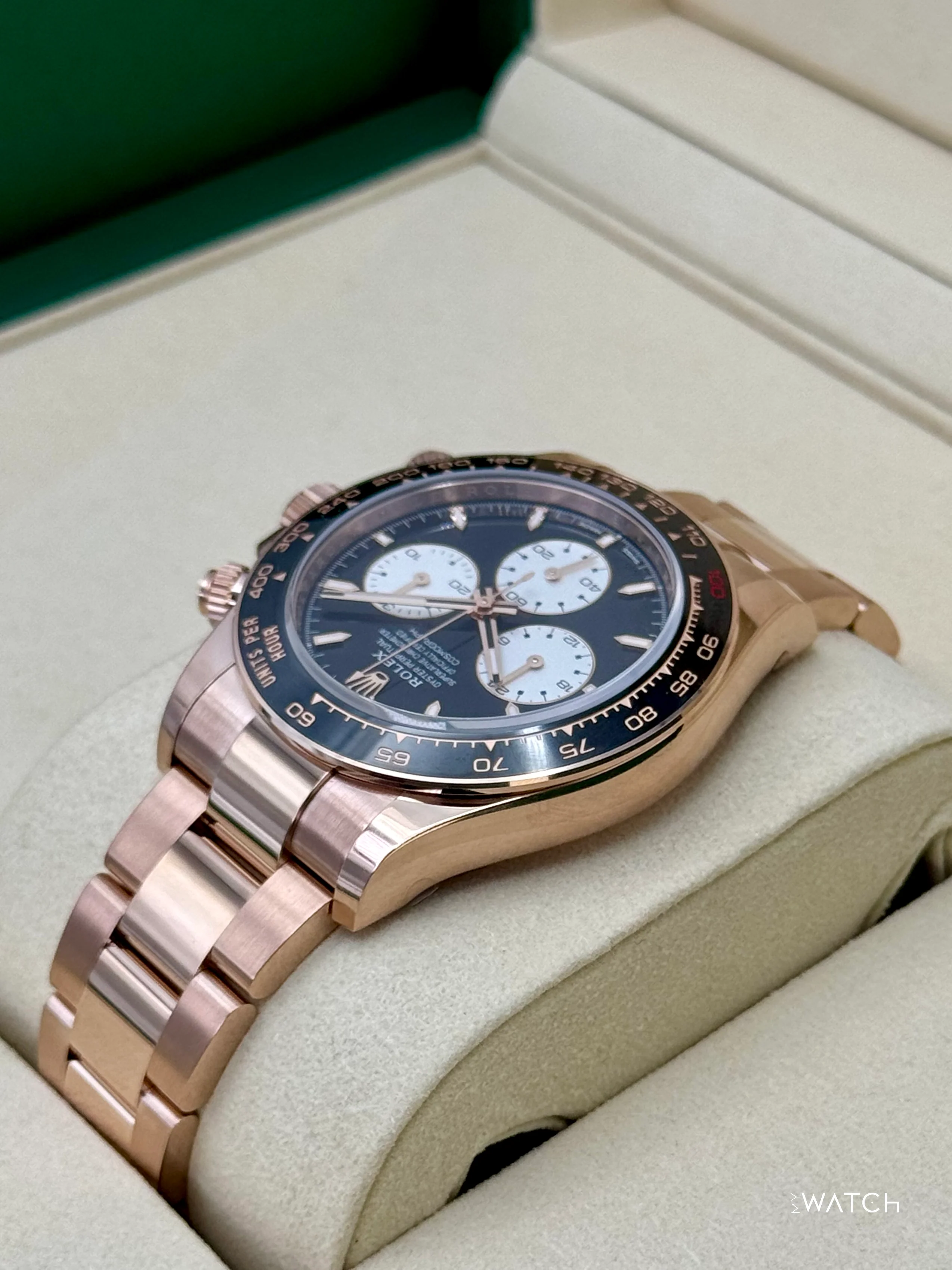 NEW 2025 Rolex Daytona "Le Mans" 40mm 126525LN Rose Gold Black Dial - Image 7
