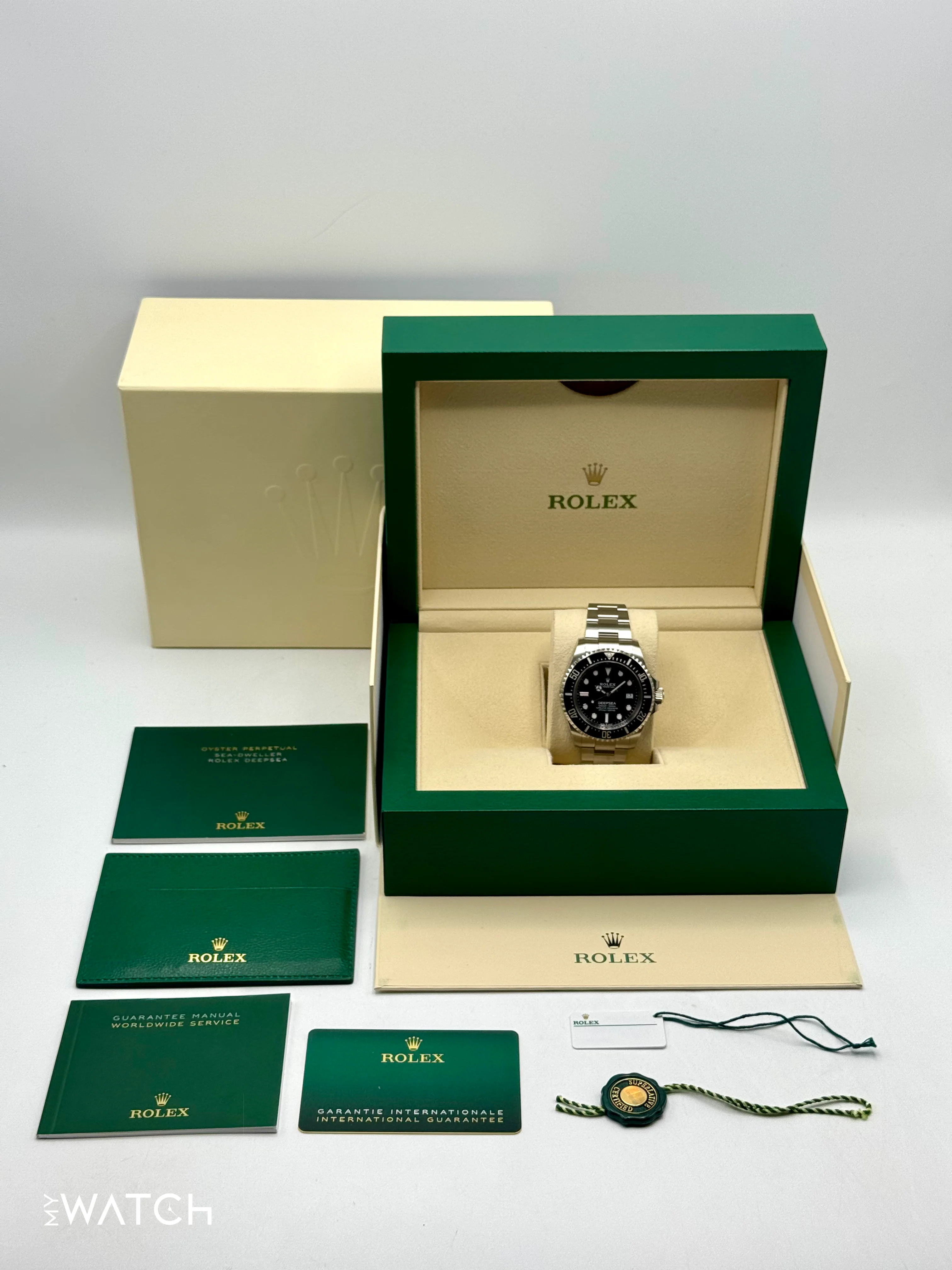 NEW 2025 Rolex Deepsea 44mm 136660 Stainless Steel Black Dial - Image 6