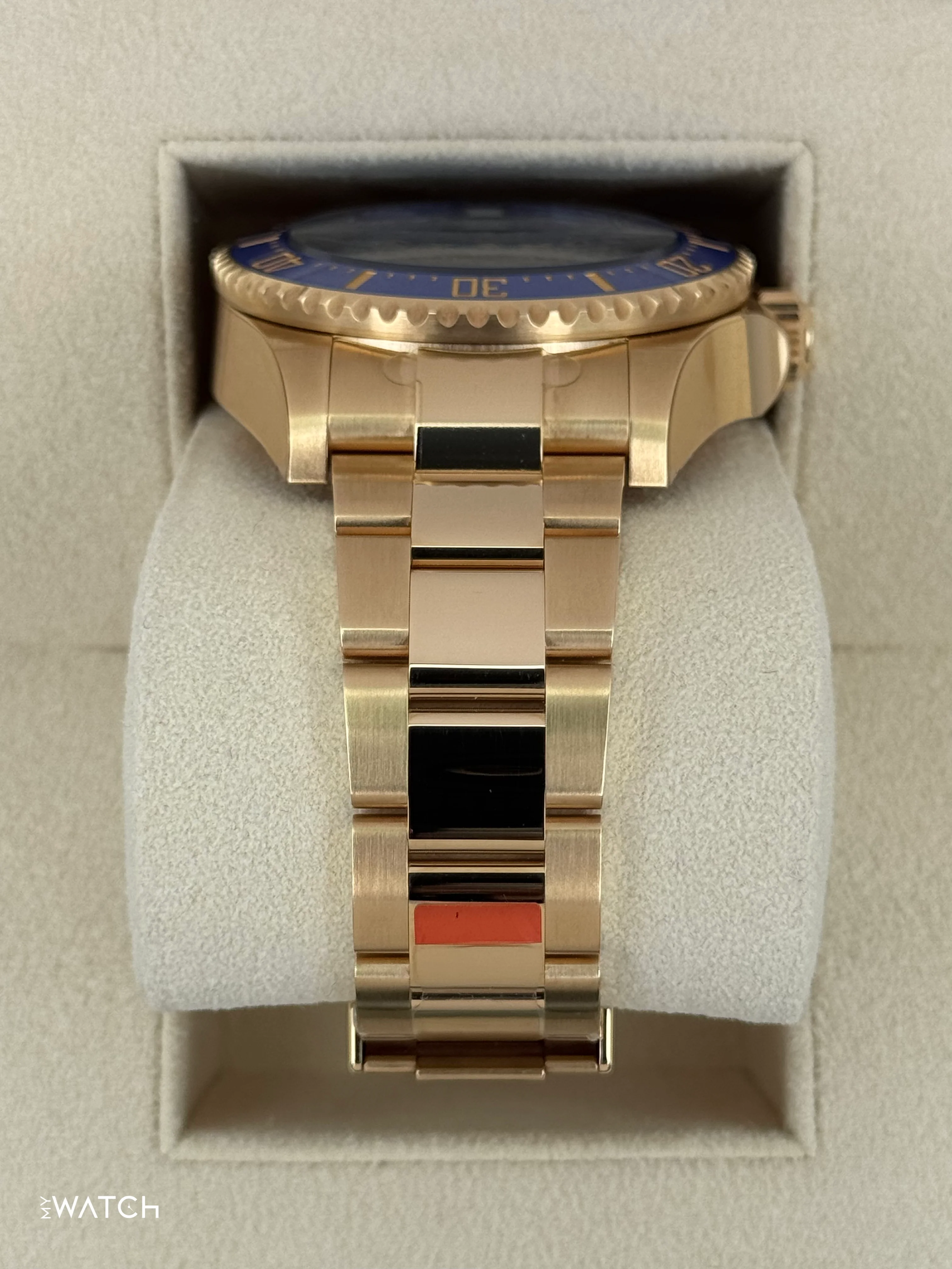 NEW 2025 Rolex Deepsea 44mm 136668LB Yellow Gold Blue Dial (STICKERED) - Image 3
