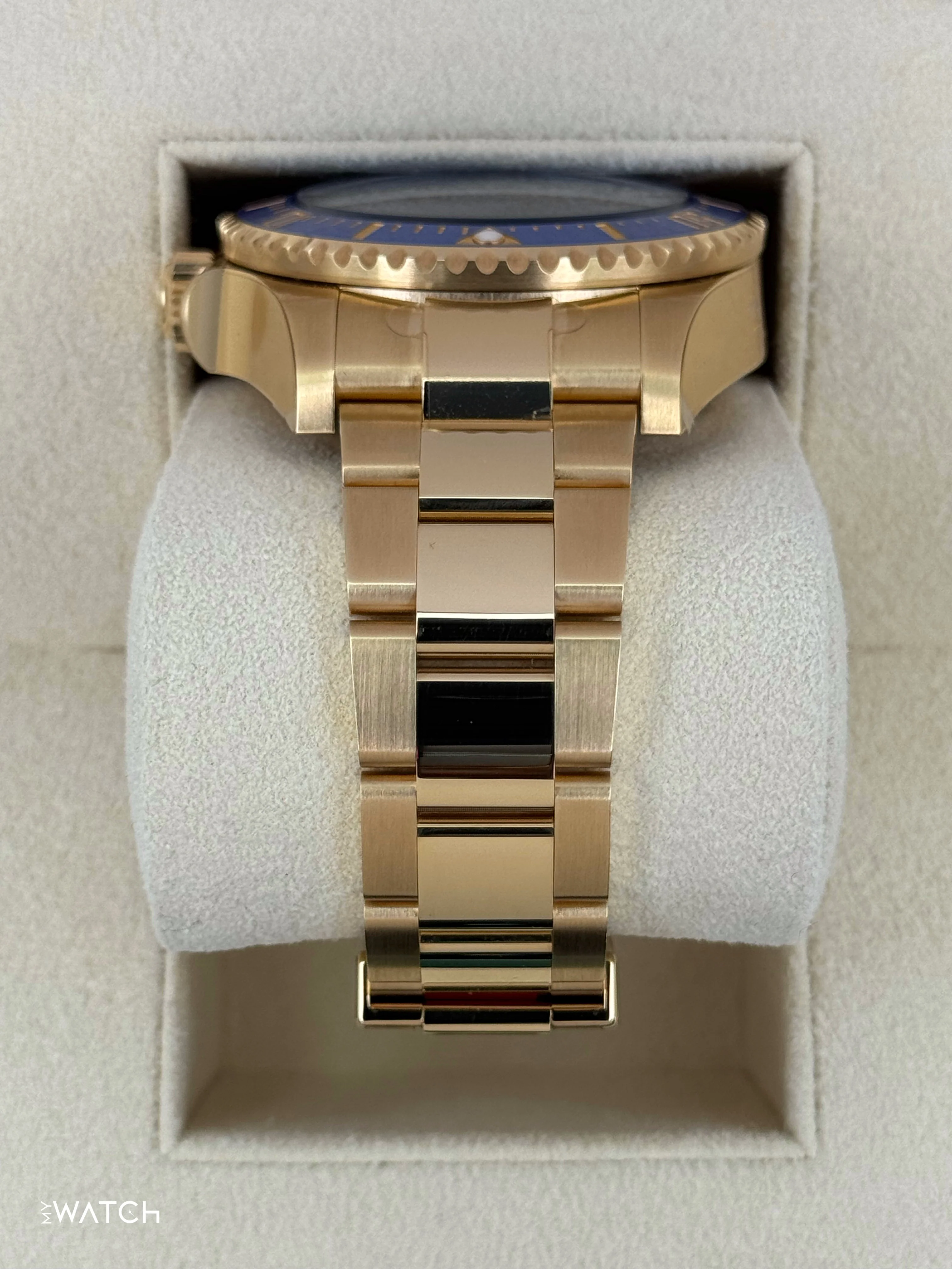 NEW 2025 Rolex Deepsea 44mm 136668LB Yellow Gold Blue Dial (STICKERED) - Image 4