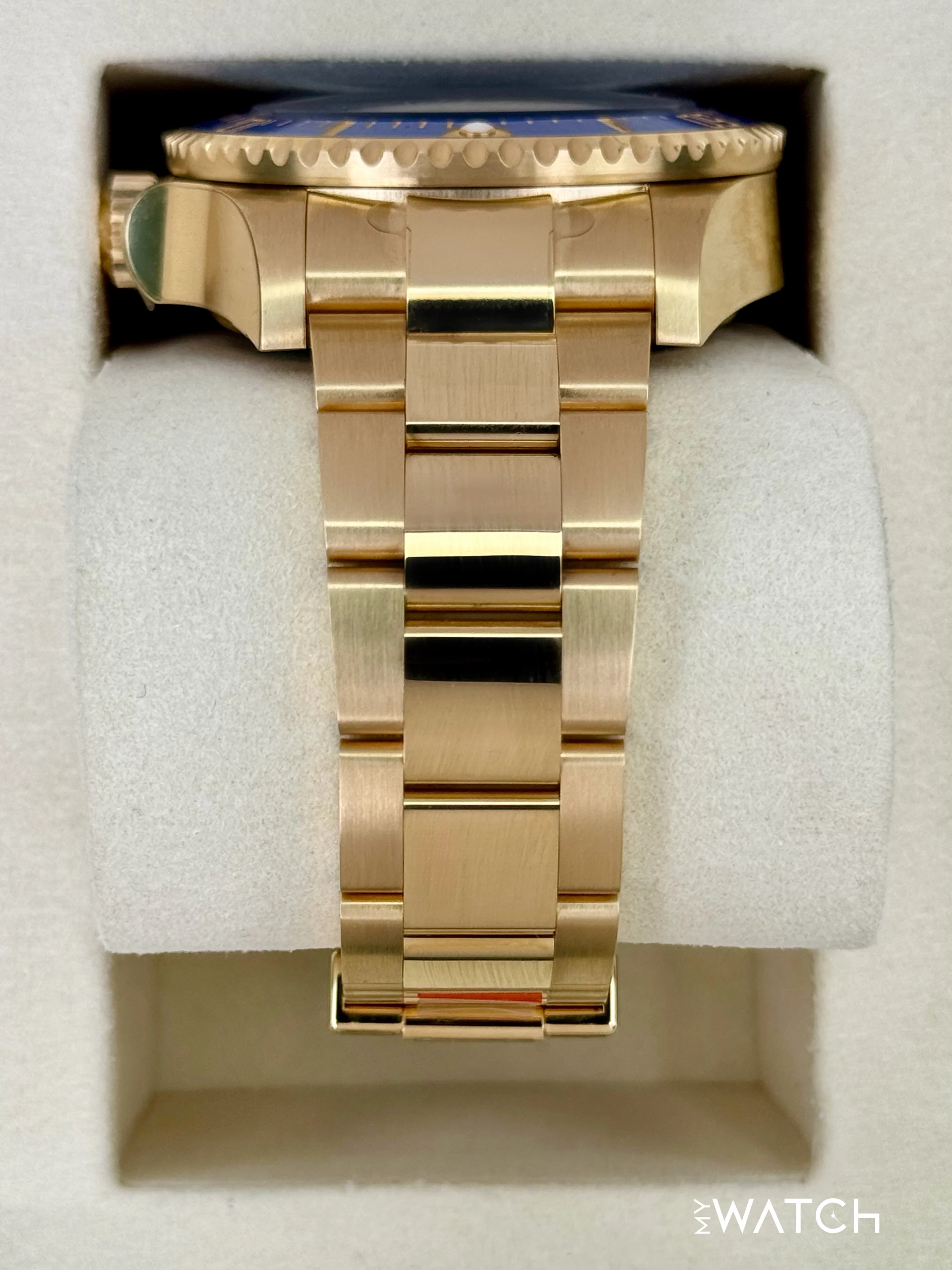 NEW 2025 Rolex Deepsea 44mm 136668LB Yellow Gold Blue Dial (STICKERED) - Image 4