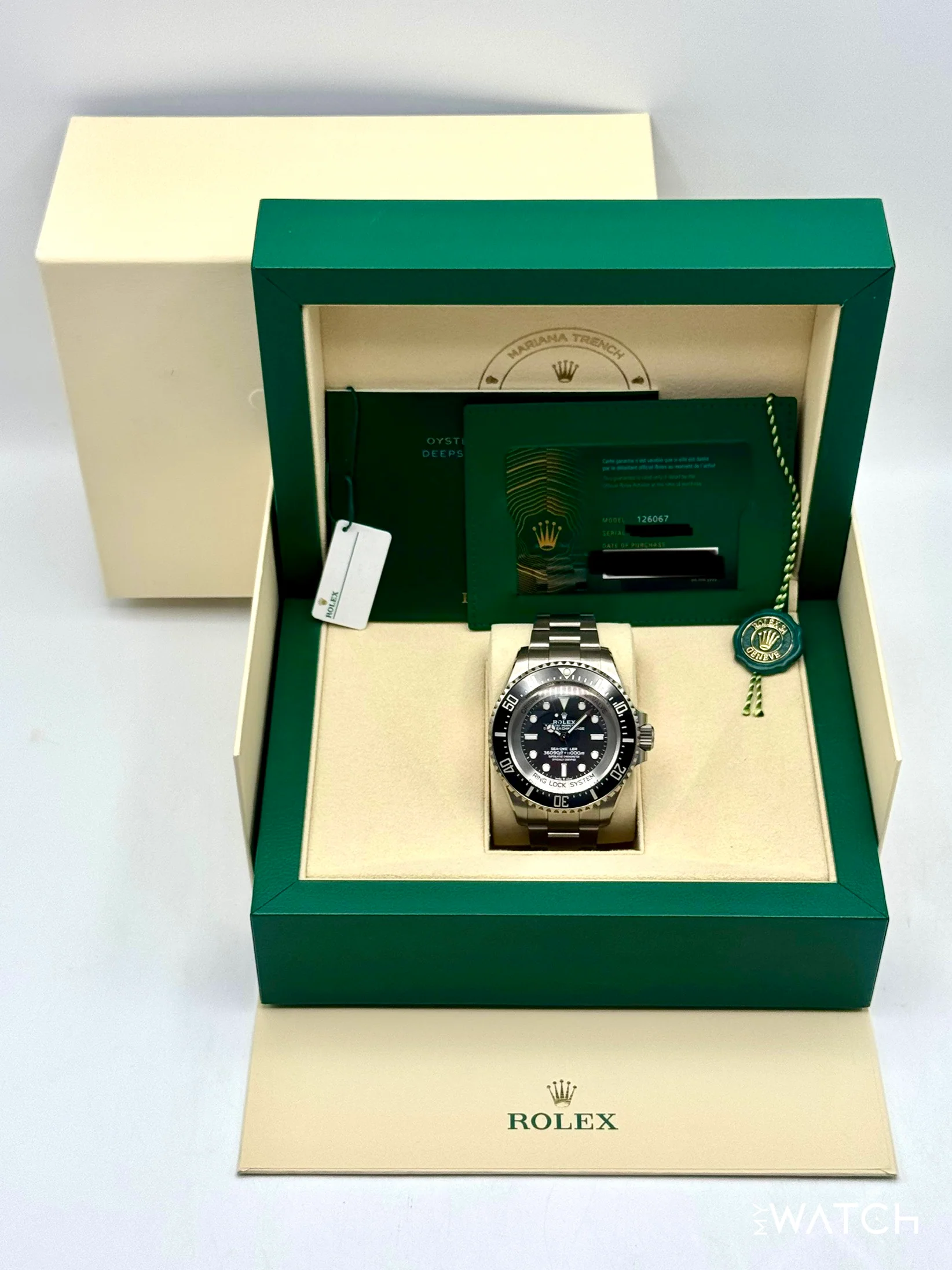 NEW 2025 Rolex Deepsea Challenge 50mm 126067 Titanium Black Dial (STICKERED) - Image 9