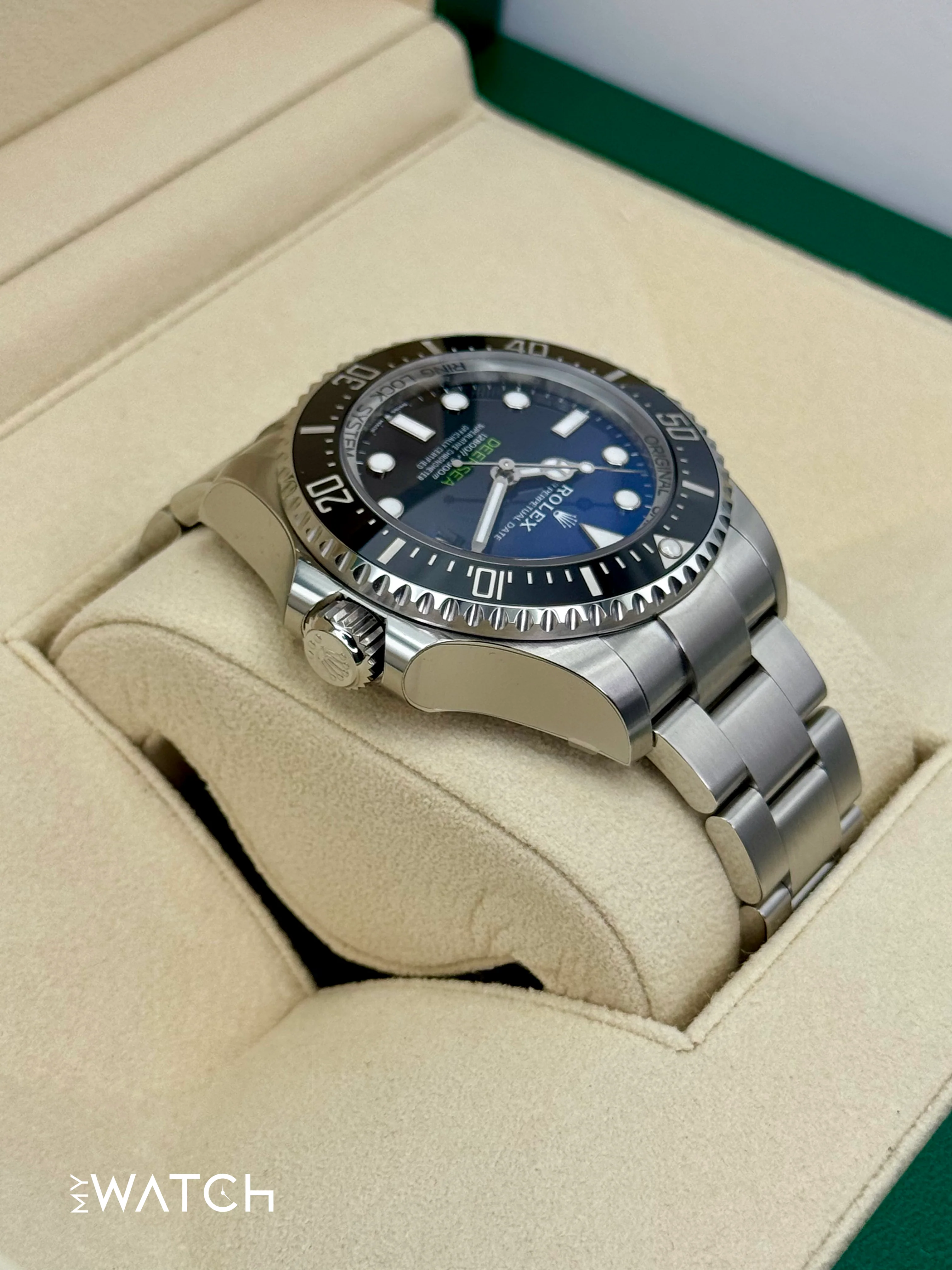 NEW 2025 Rolex Deepsea "James Cameron" 44mm 136660 Blue Dial (STICKERED) - Image 8