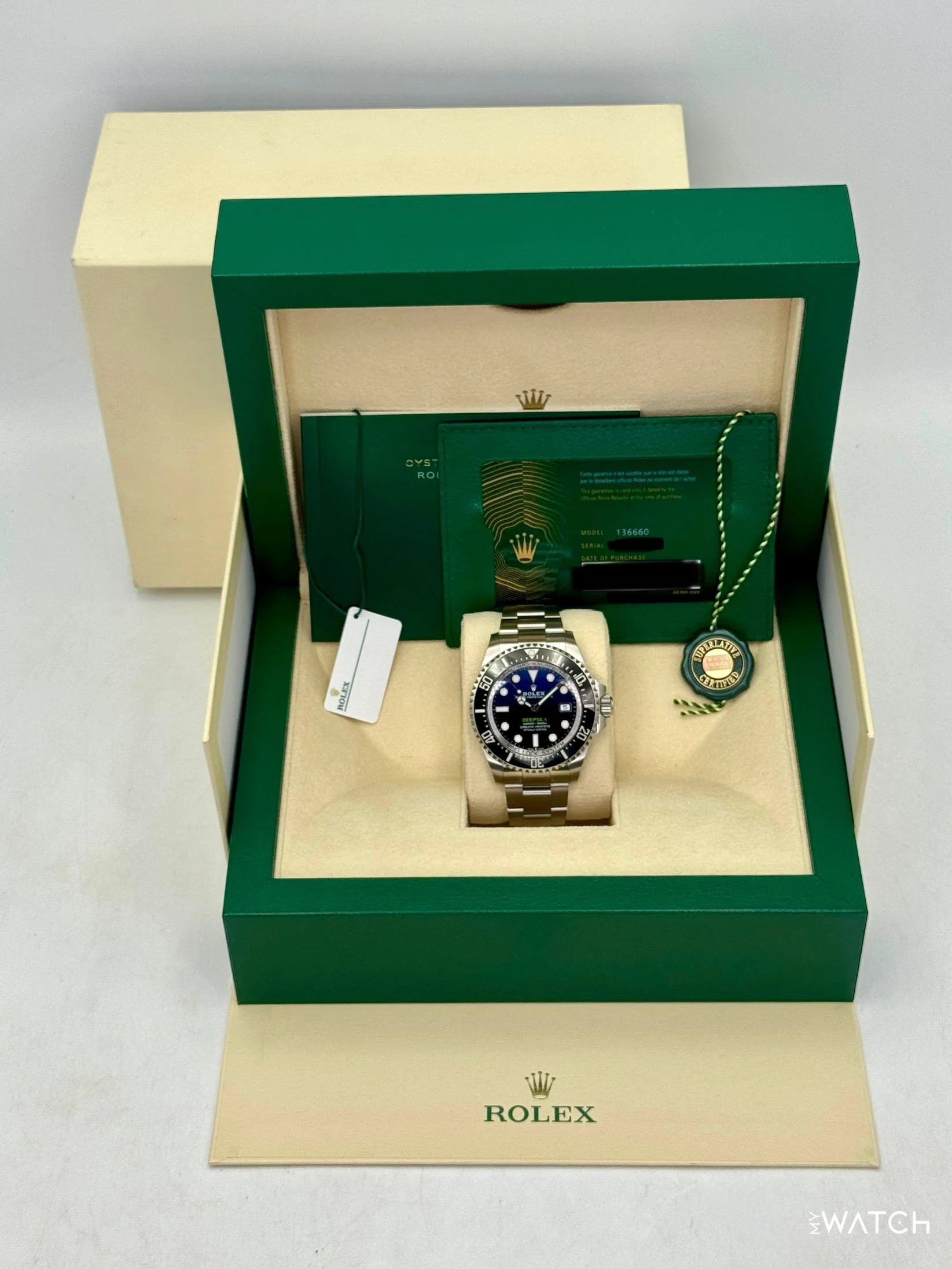 NEW 2025 Rolex Deepsea "James Cameron" 44mm 136660 Blue Dial - Image 9