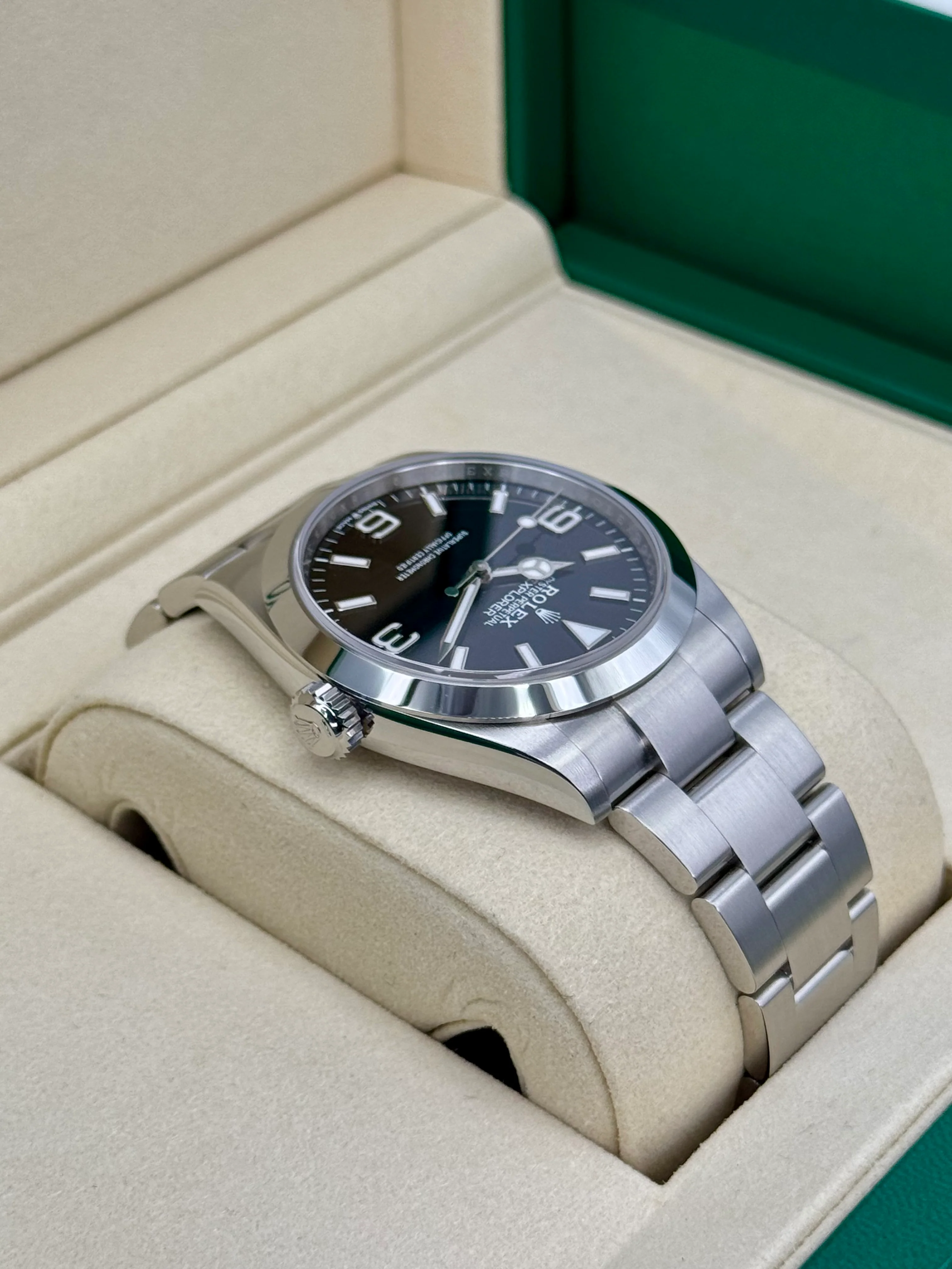 NEW 2025 Rolex Explorer 40mm 224270 Black Dial - Image 8