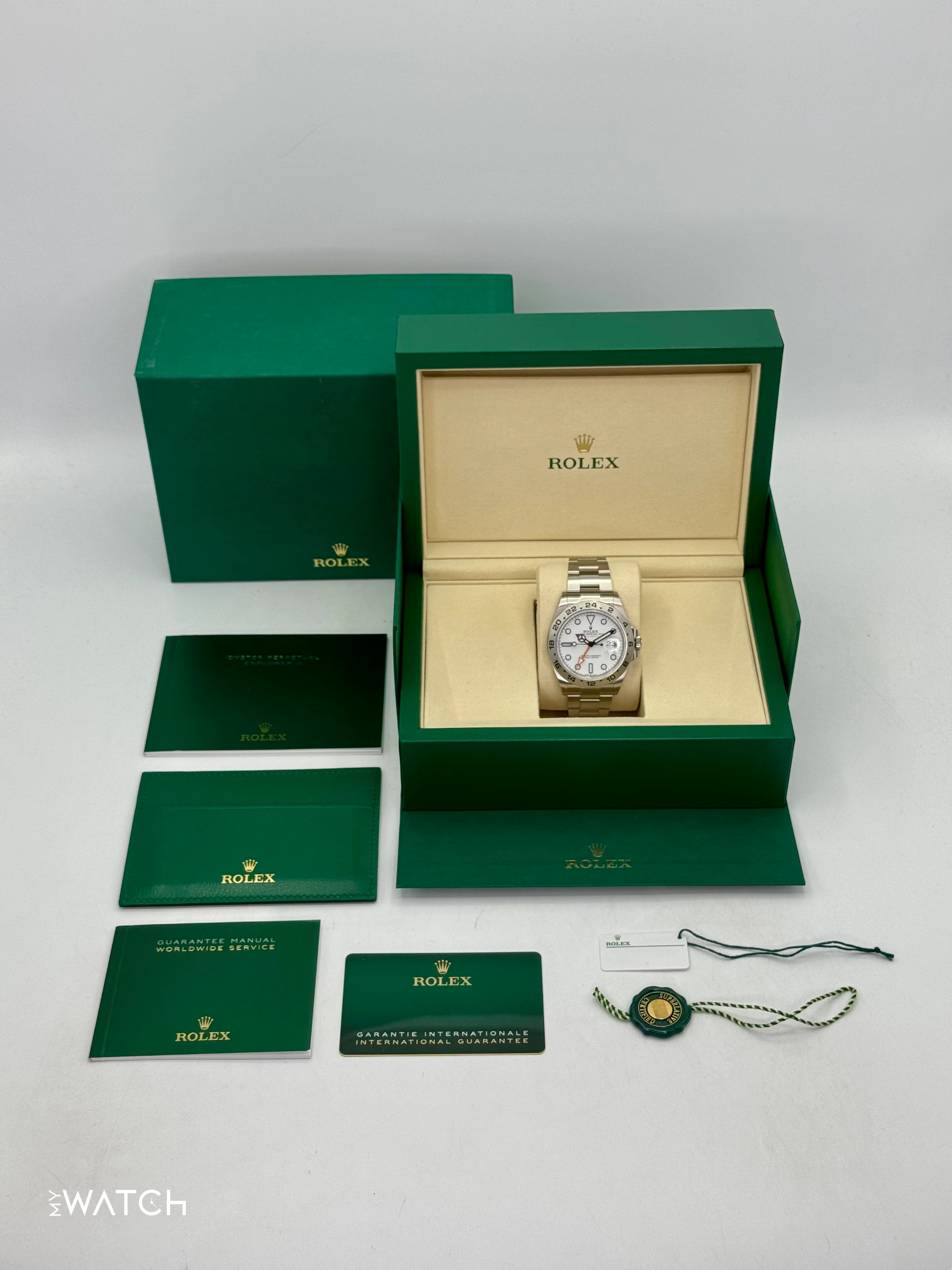 NEW 2025 Rolex Explorer II 42mm 226570 Polar White Dial - Image 10