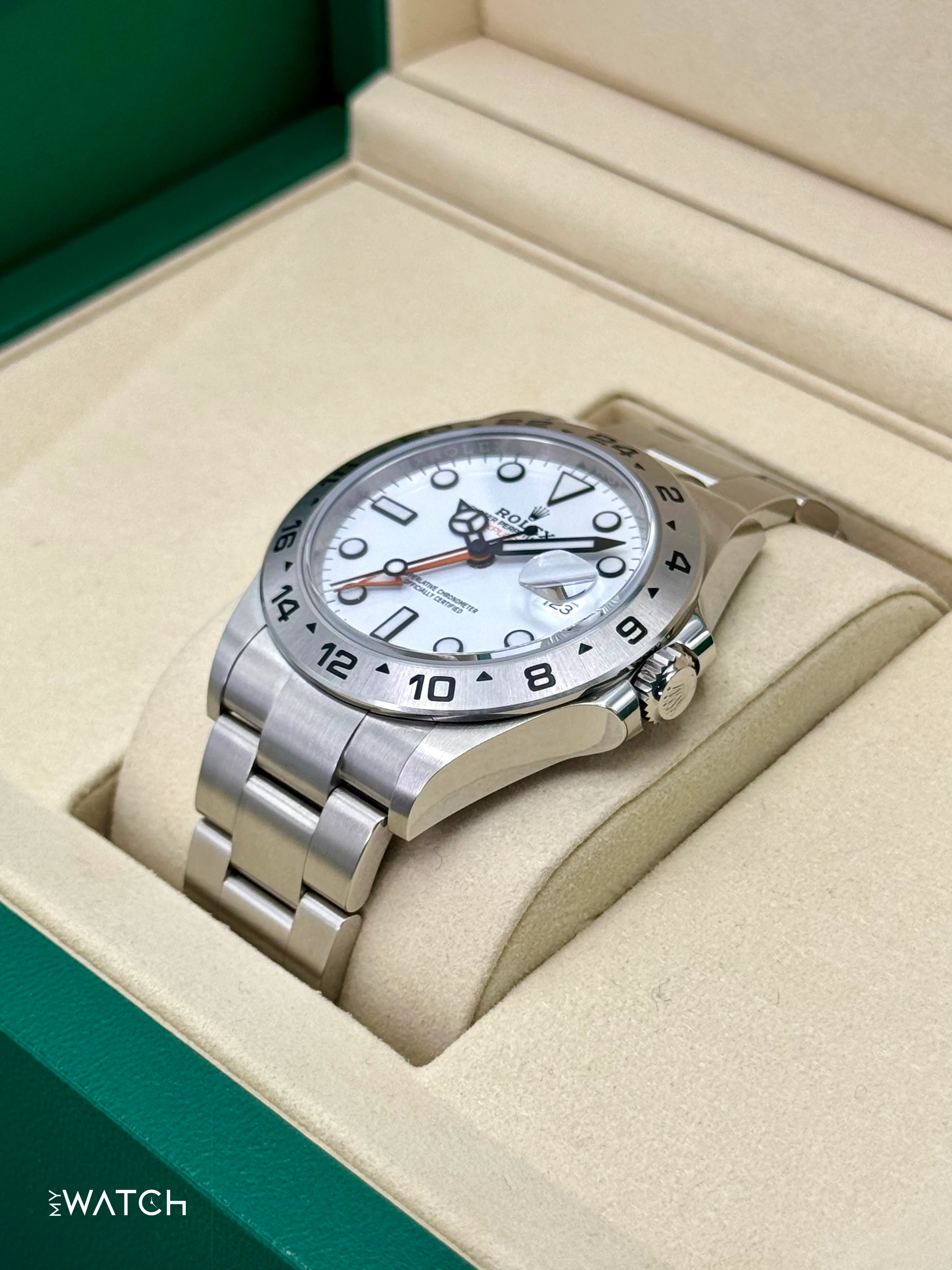 NEW 2025 Rolex Explorer II 42mm 226570 Polar White Dial - Image 5