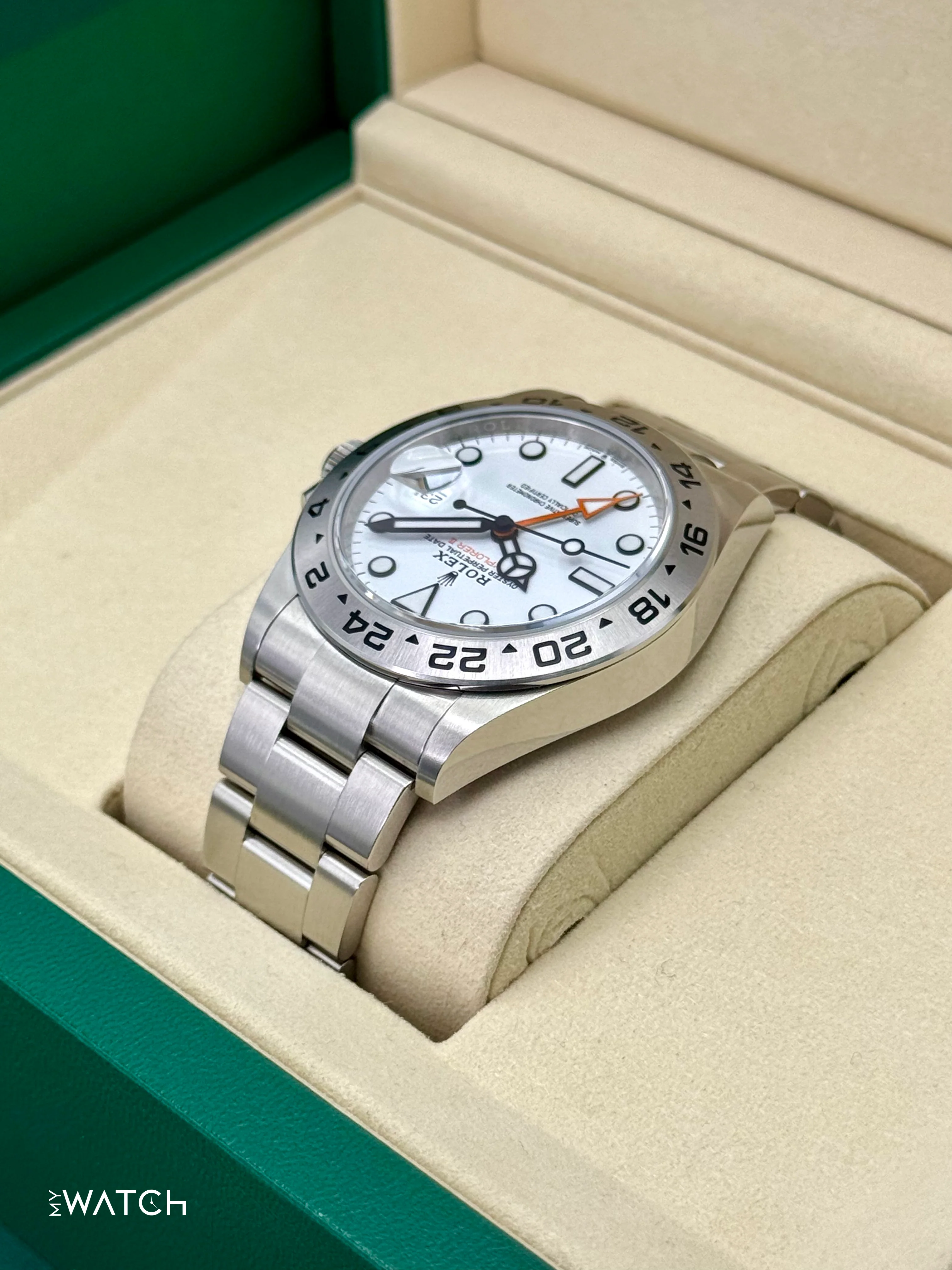 NEW 2025 Rolex Explorer II 42mm 226570 Polar White Dial - Image 7