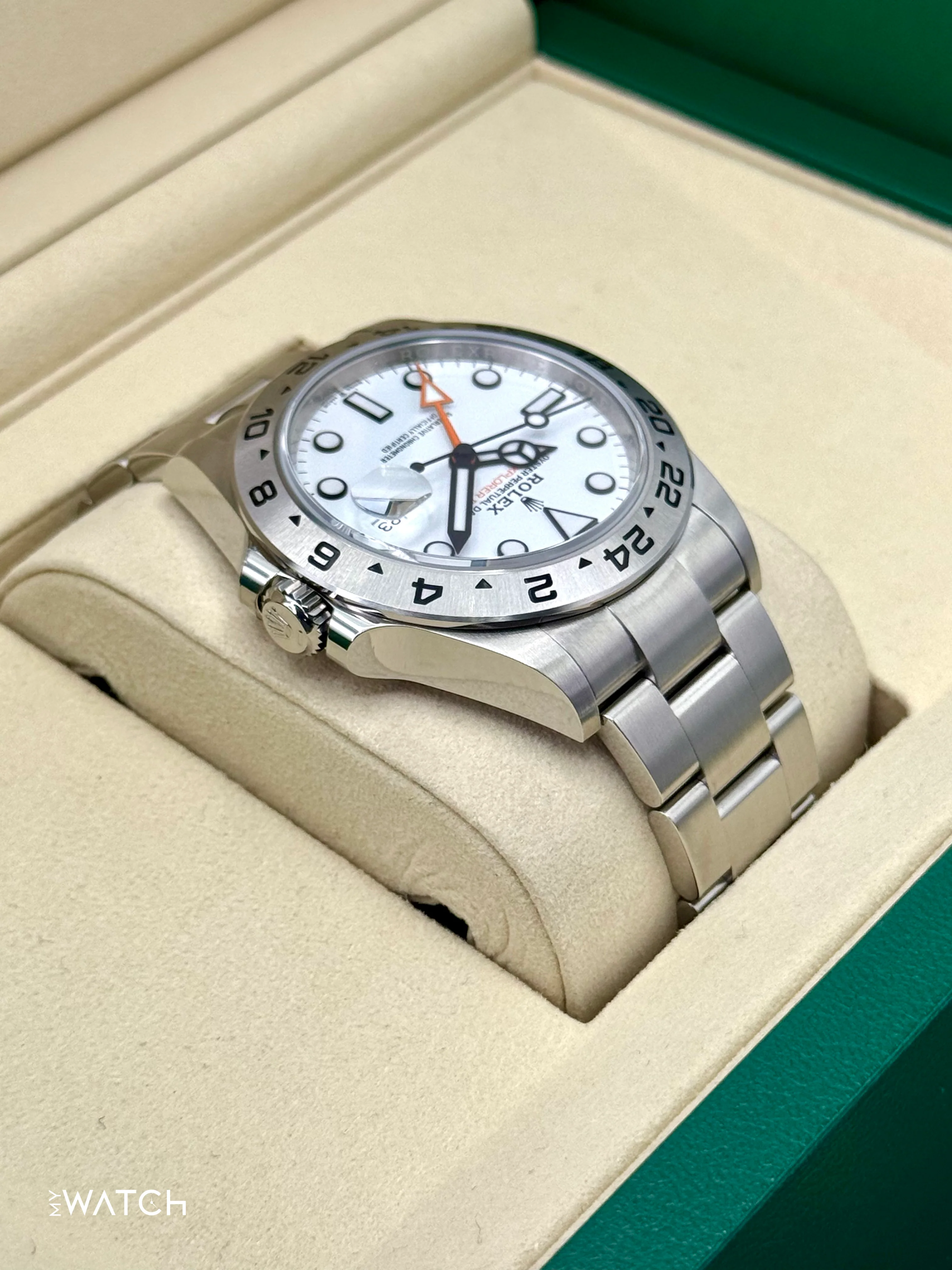 NEW 2025 Rolex Explorer II 42mm 226570 Polar White Dial - Image 8