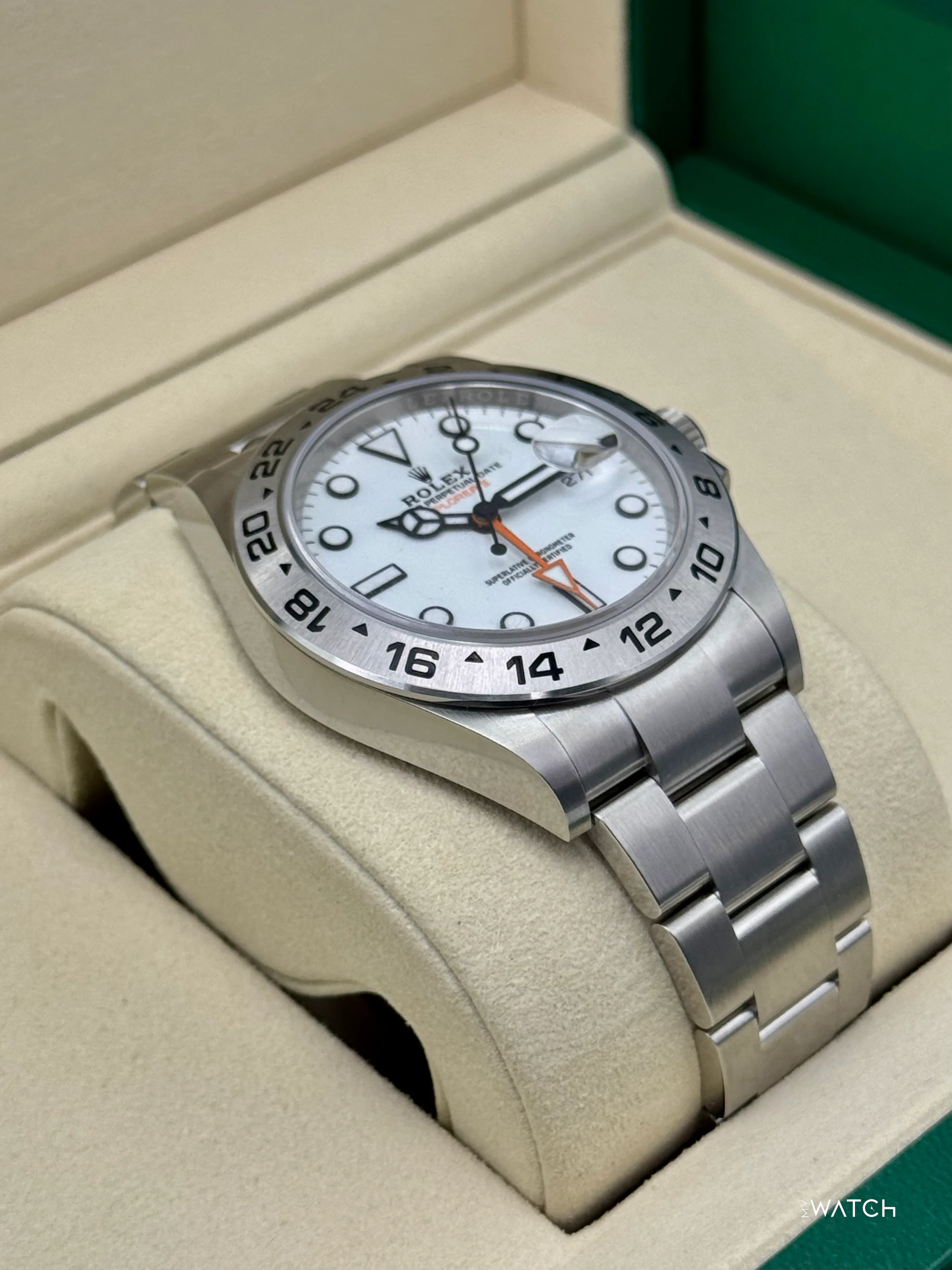 NEW 2025 Rolex Explorer II 42mm 226570 Polar White Dial (STICKERED) - Image 6