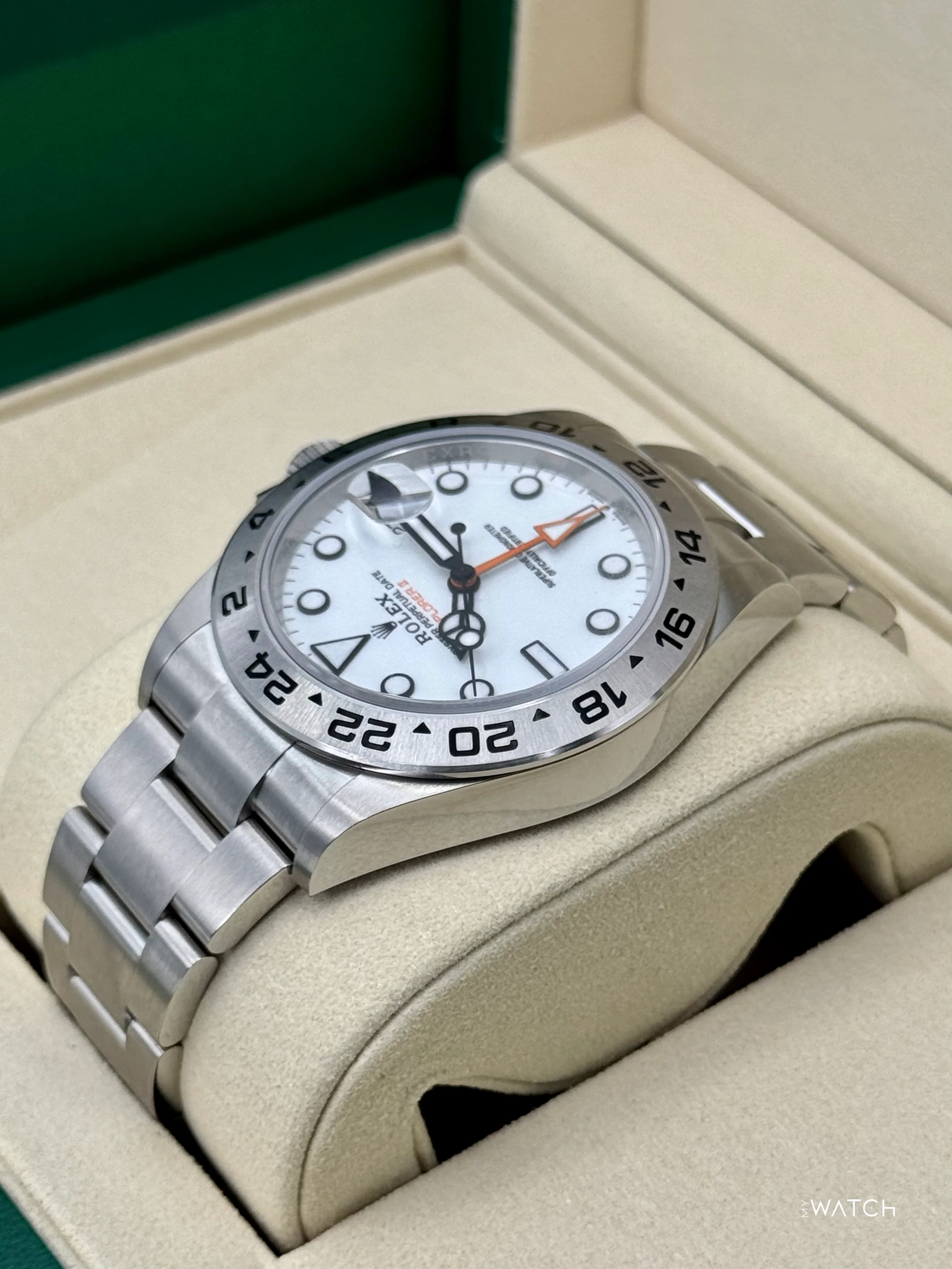 NEW 2025 Rolex Explorer II 42mm 226570 Polar White Dial (STICKERED) - Image 7