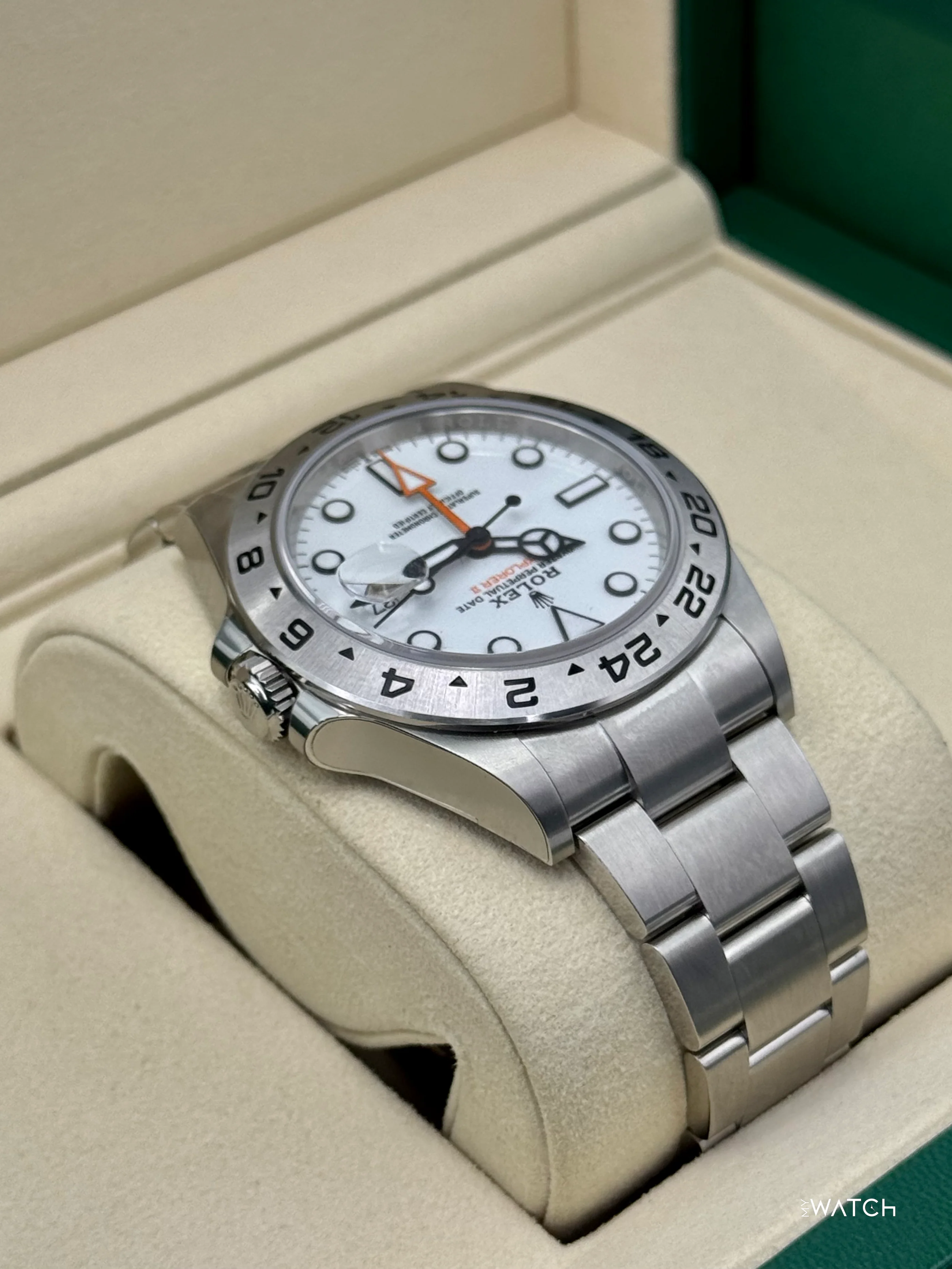 NEW 2025 Rolex Explorer II 42mm 226570 Polar White Dial (STICKERED) - Image 8