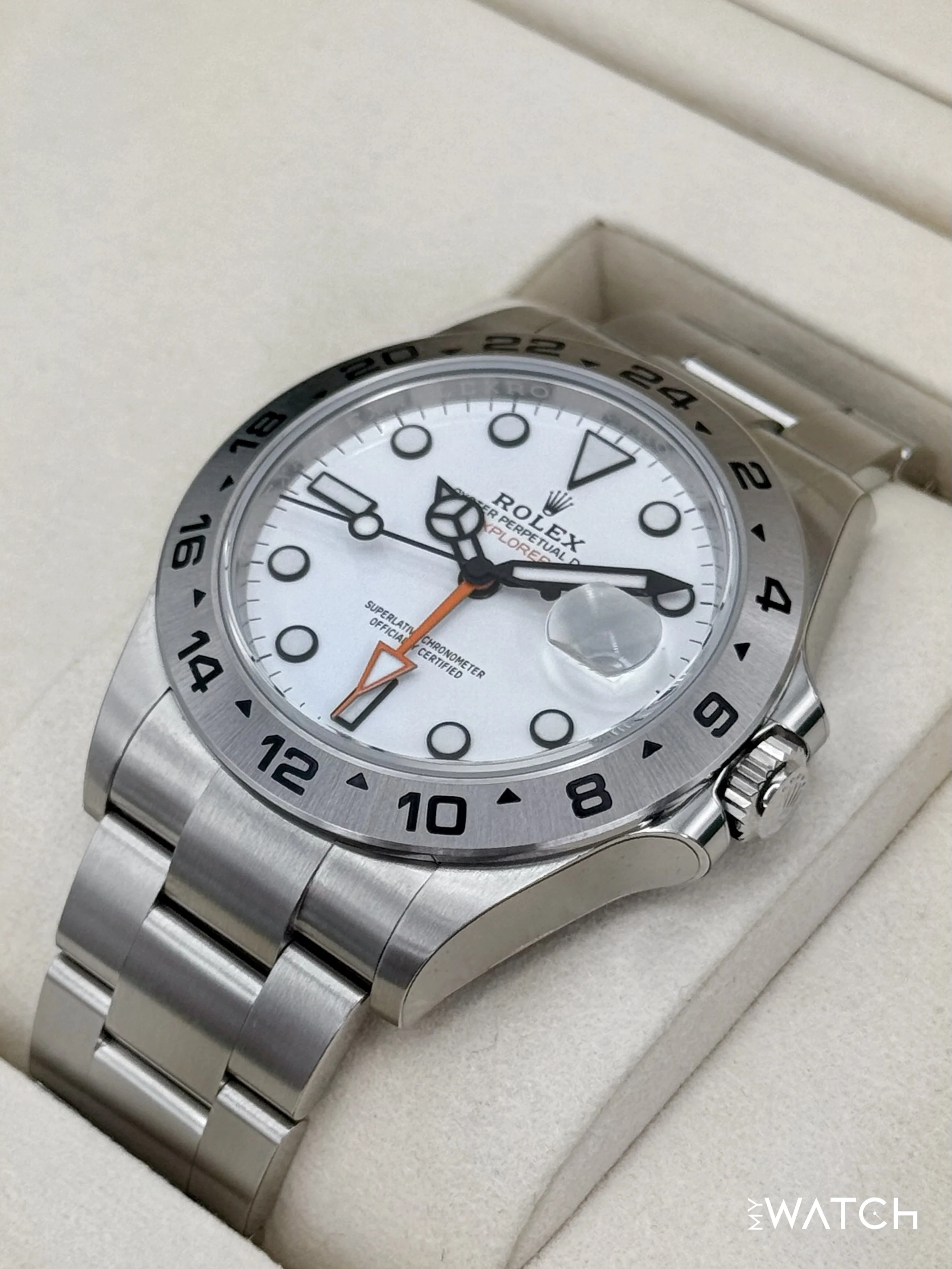 NEW 2025 Rolex Explorer II 42mm 226570 Polar White Dial (STICKERED) - Image 5