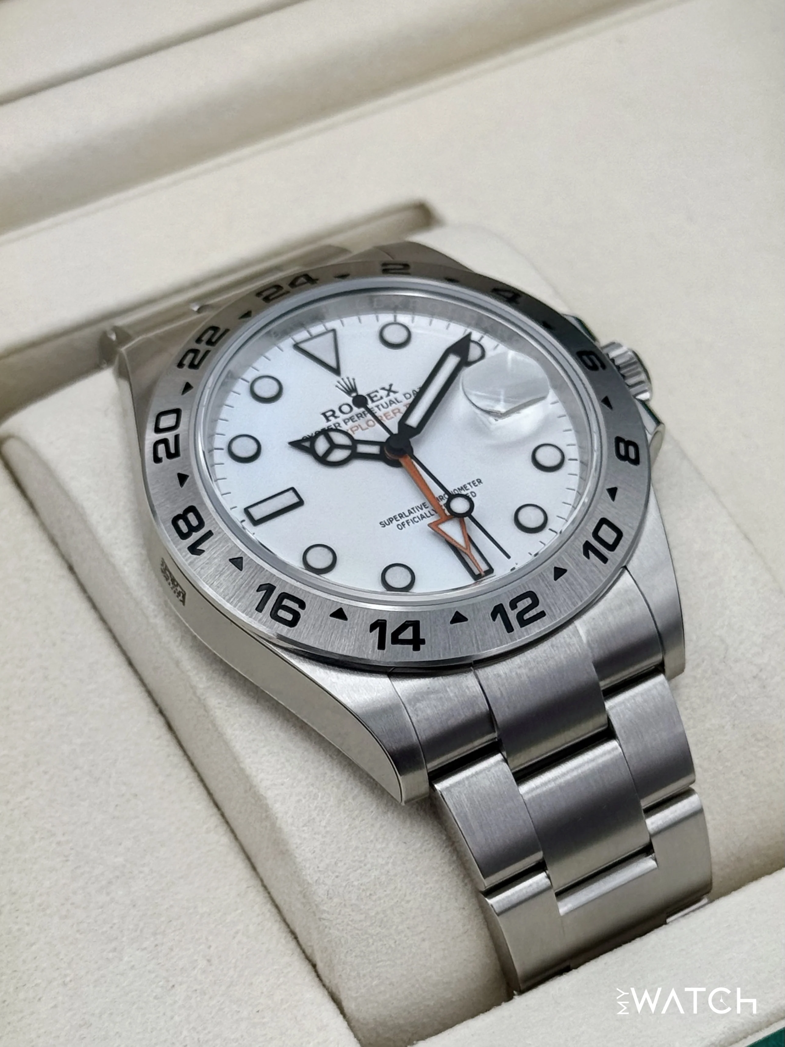 NEW 2025 Rolex Explorer II 42mm 226570 Polar White Dial (STICKERED) - Image 6