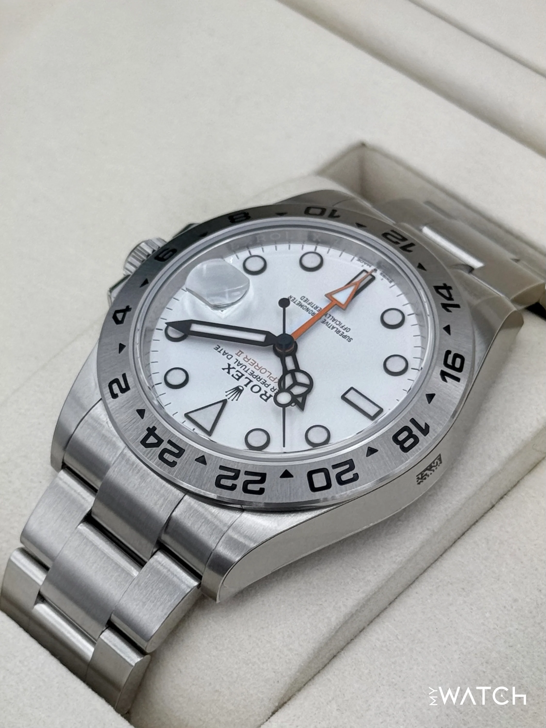 NEW 2025 Rolex Explorer II 42mm 226570 Polar White Dial (STICKERED) - Image 7