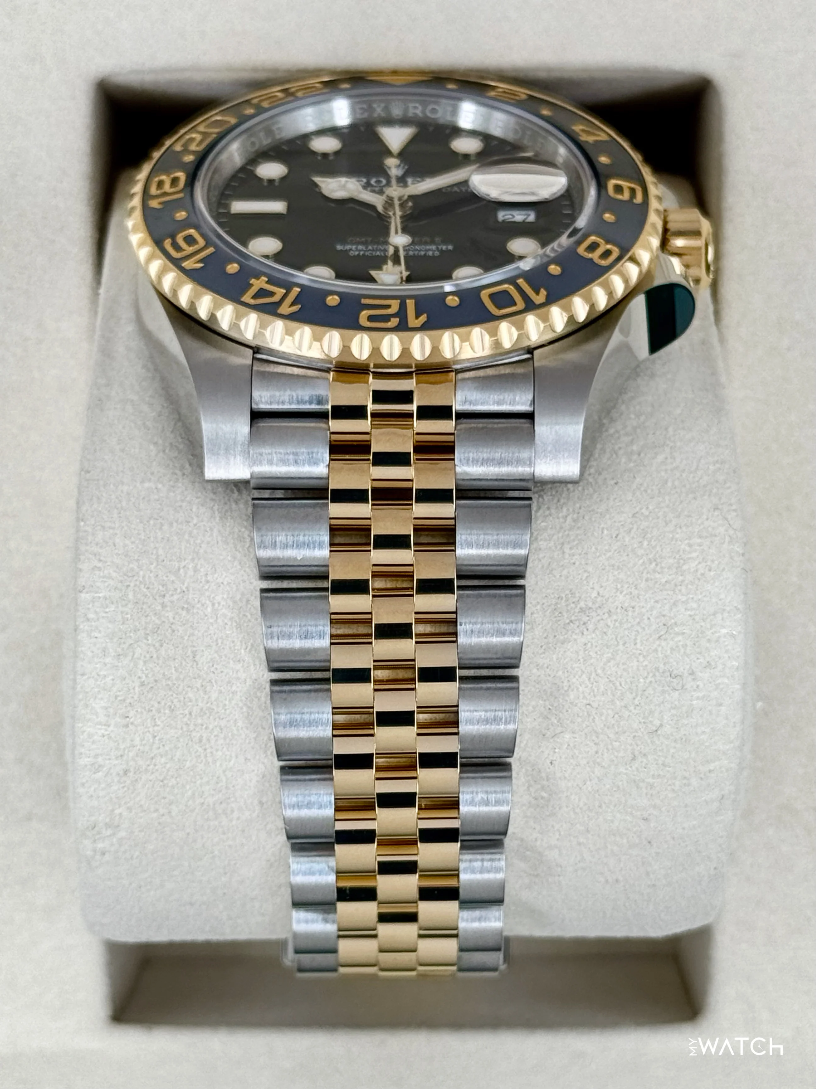 NEW 2025 Rolex GMT-Master II 40mm 126713GRNR Two-Tone Jubilee - Image 3