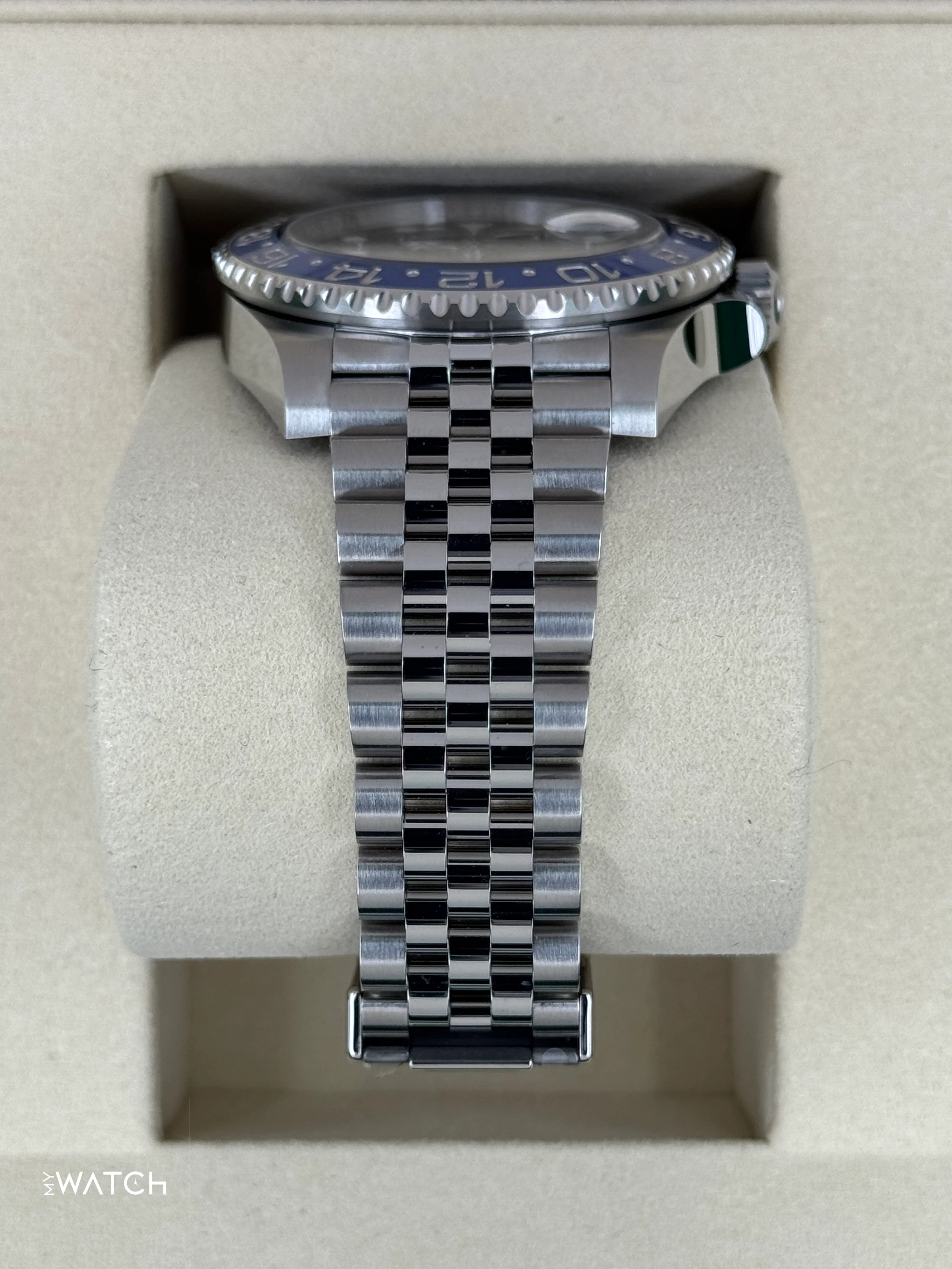 NEW 2025 Rolex GMT-Master II "Batgirl" 40mm 126710BLNR Jubilee (STICKERED) - Image 3