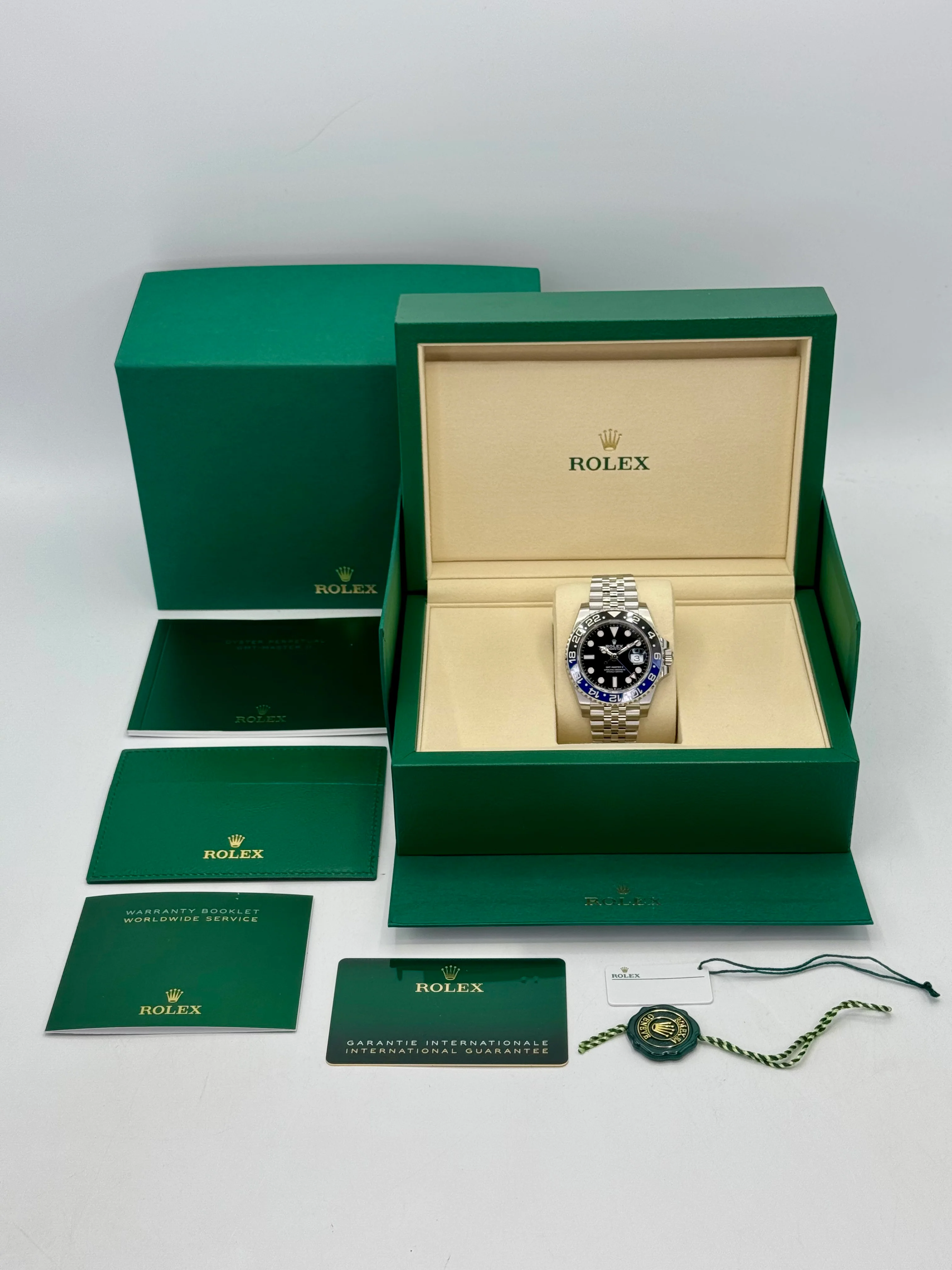 NEW 2025 Rolex GMT-Master II "Batgirl" 40mm 126710BLNR Jubilee - Image 10