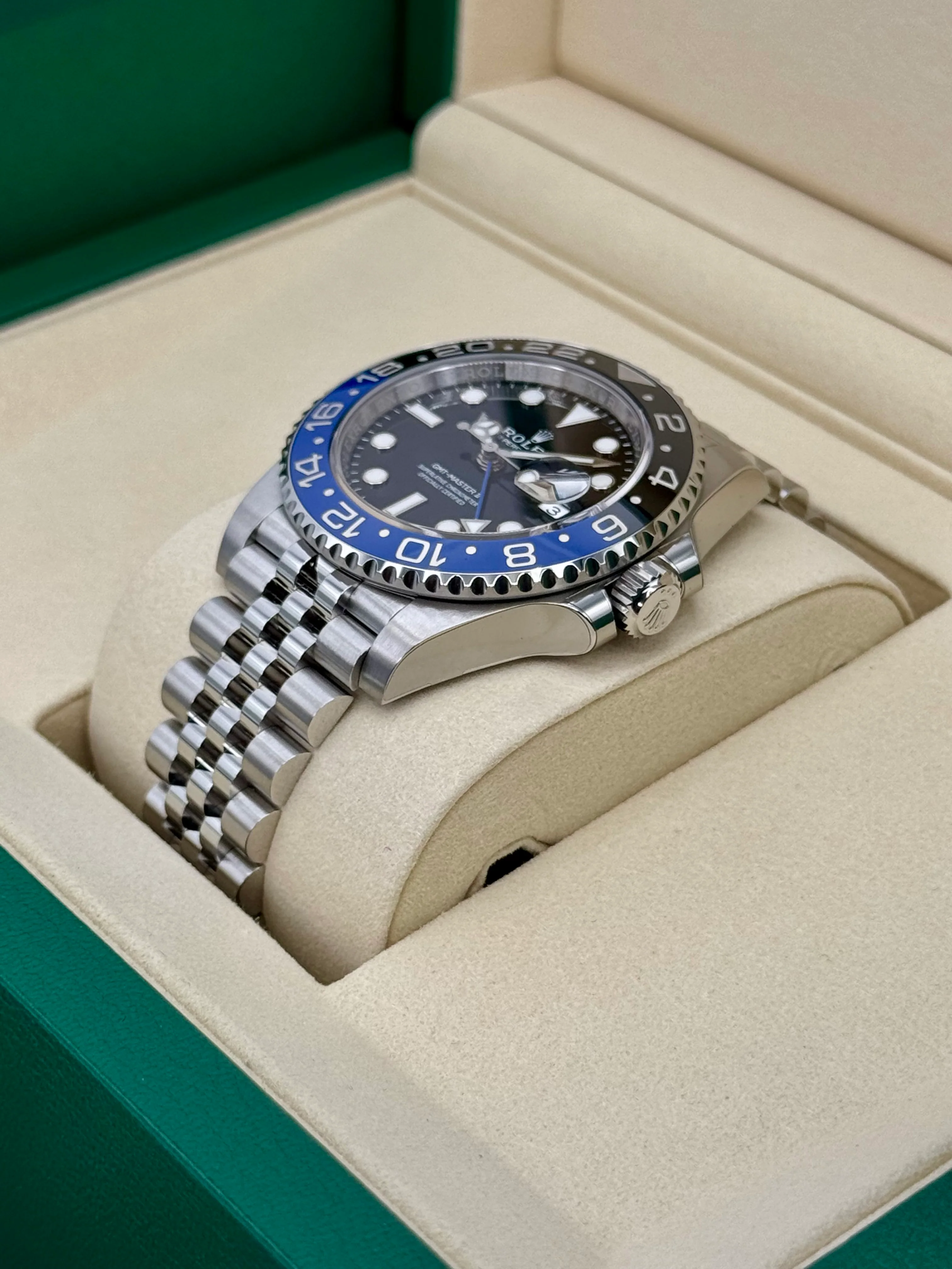 NEW 2025 Rolex GMT-Master II "Batgirl" 40mm 126710BLNR Jubilee - Image 5