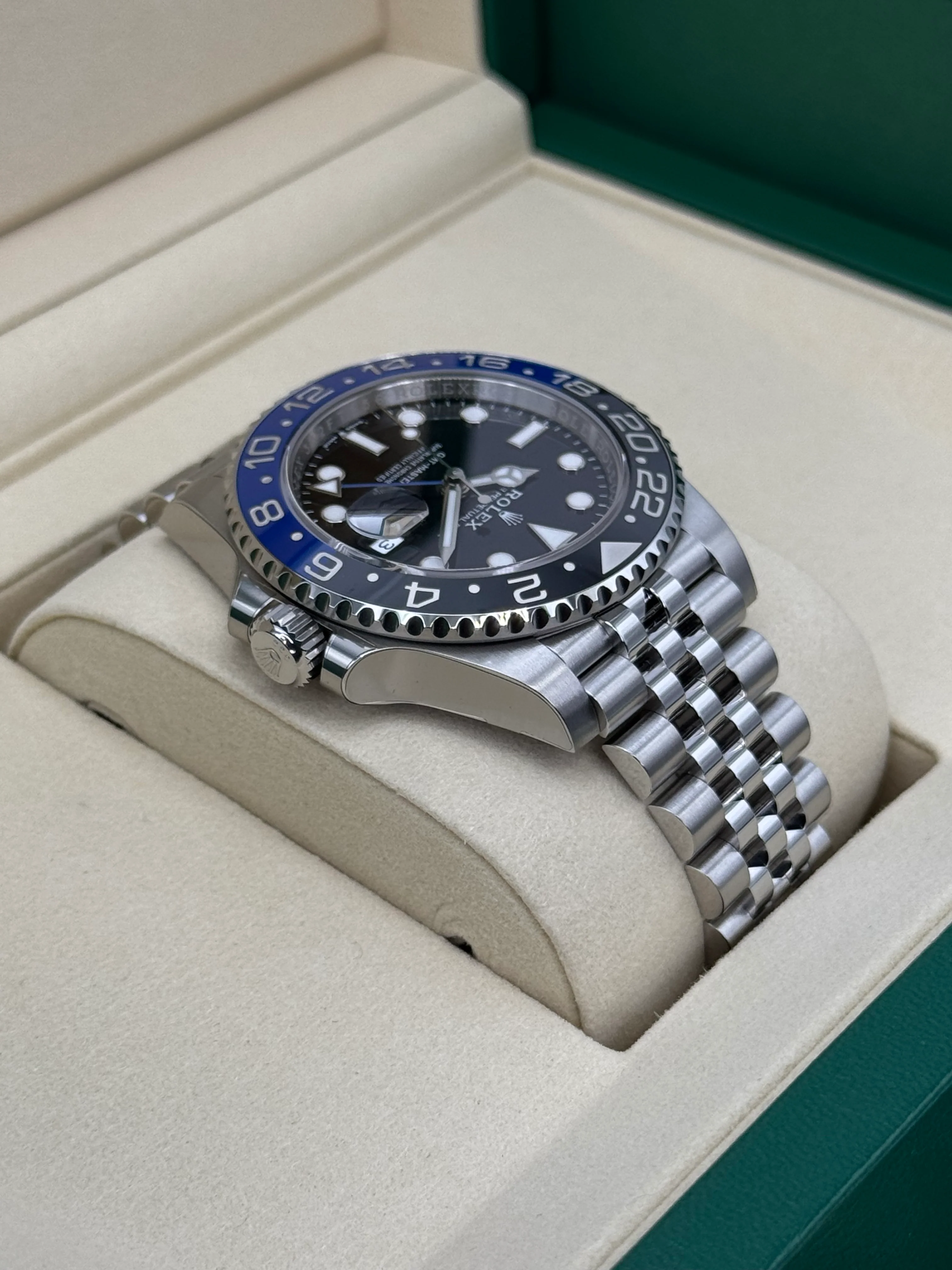 NEW 2025 Rolex GMT-Master II "Batgirl" 40mm 126710BLNR Jubilee - Image 8