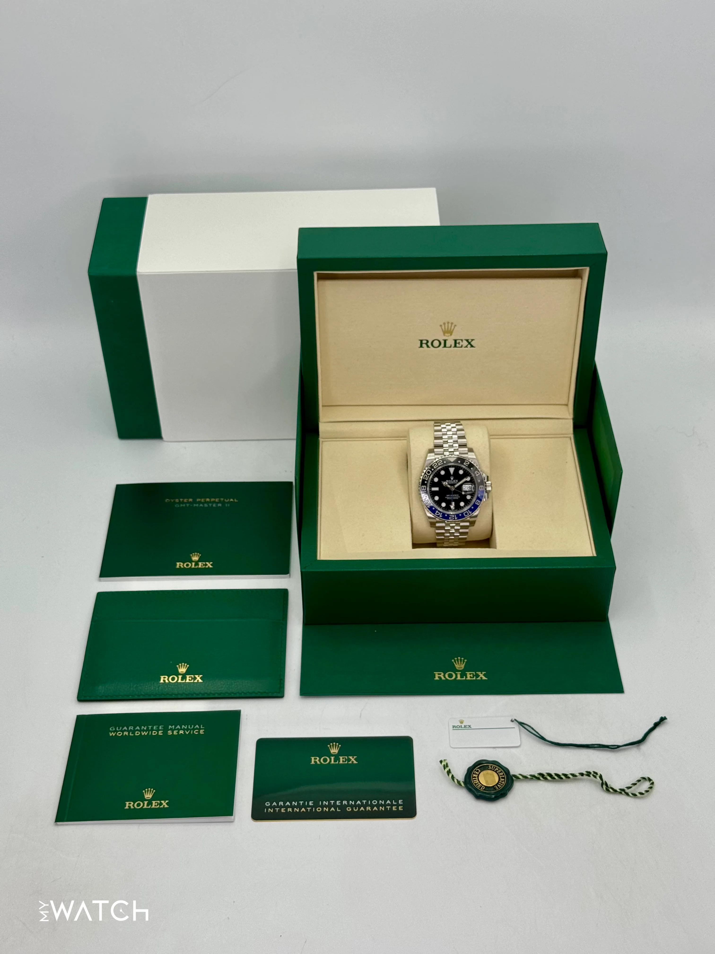NEW 2025 Rolex GMT-Master II "Batgirl" 40mm 126710BLNR Jubilee - Image 10