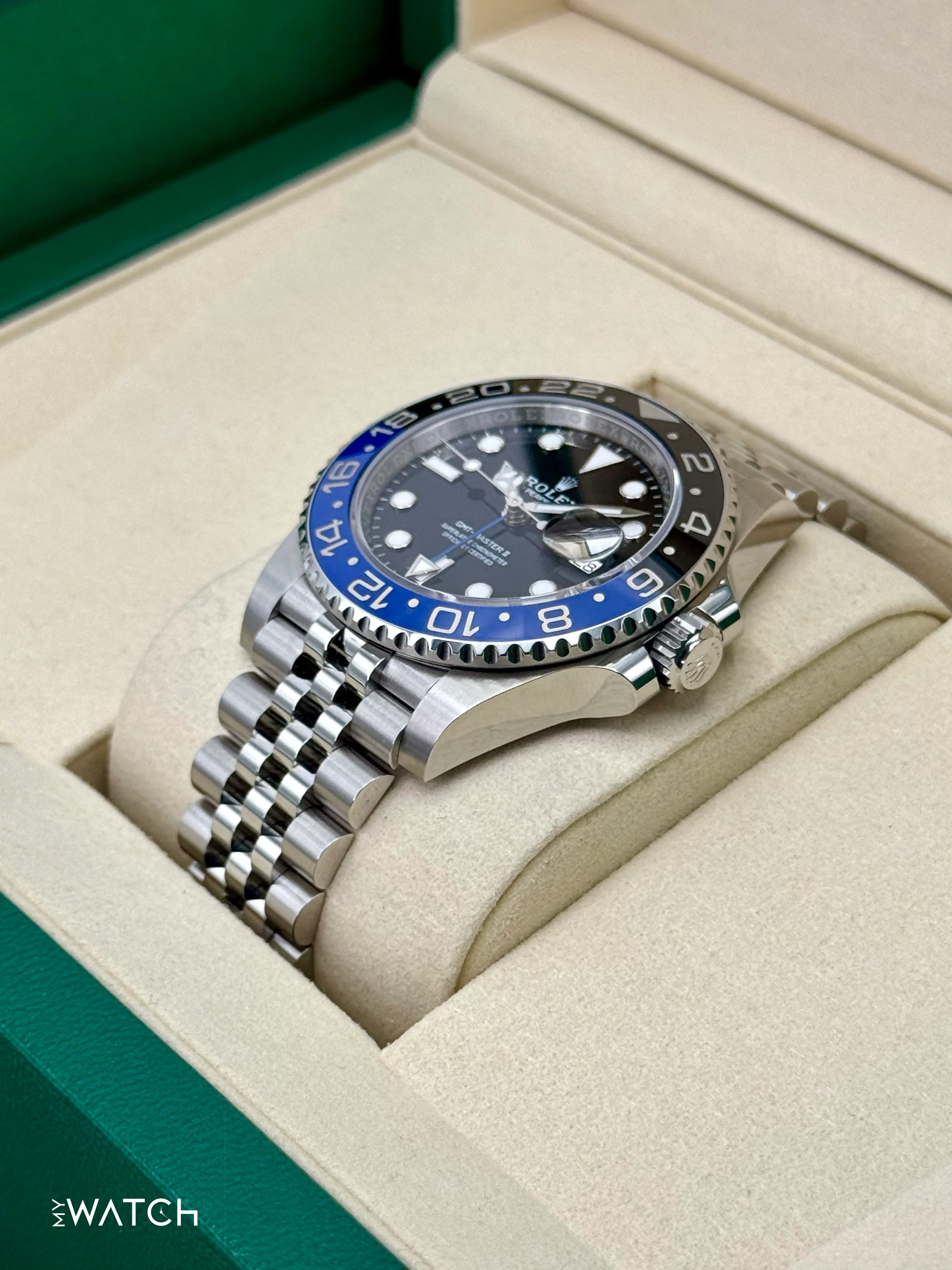 NEW 2025 Rolex GMT-Master II "Batgirl" 40mm 126710BLNR Jubilee - Image 5
